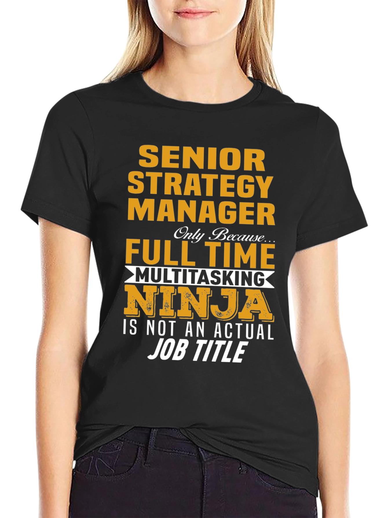 Senior Strategy Manager Ninja T-Shirt