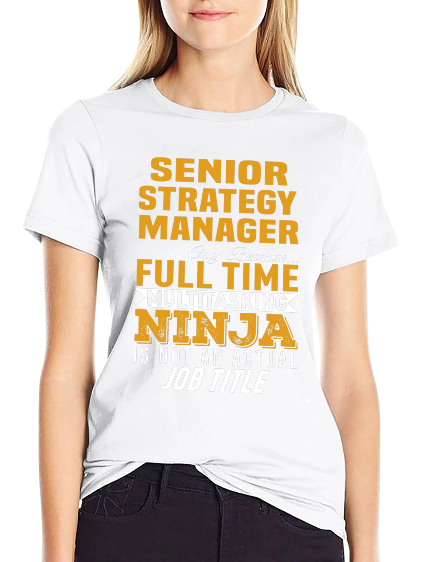 Senior Strategy Manager Ninja T-Shirt