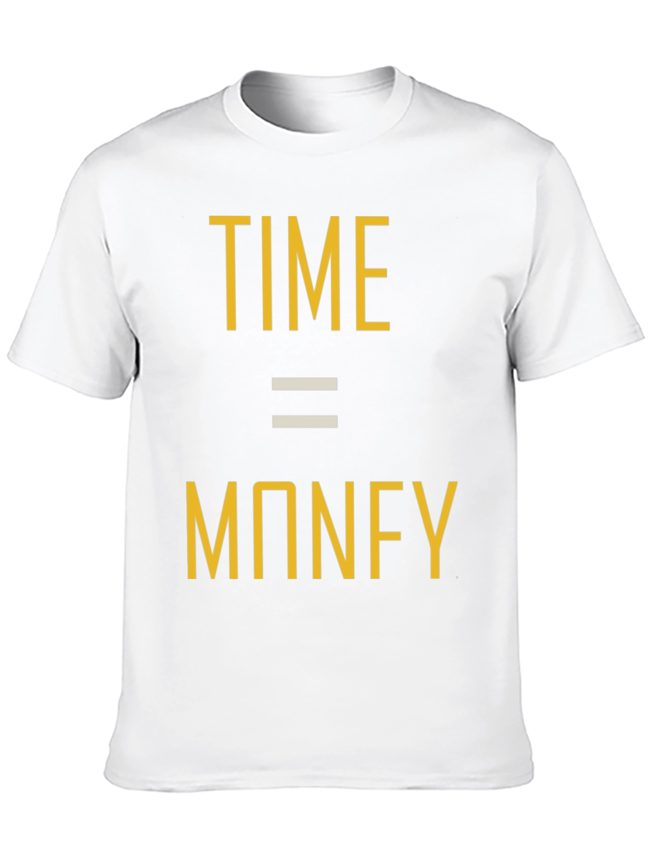 Time is Money Graphic Tee - Black Unisex T-Shirt