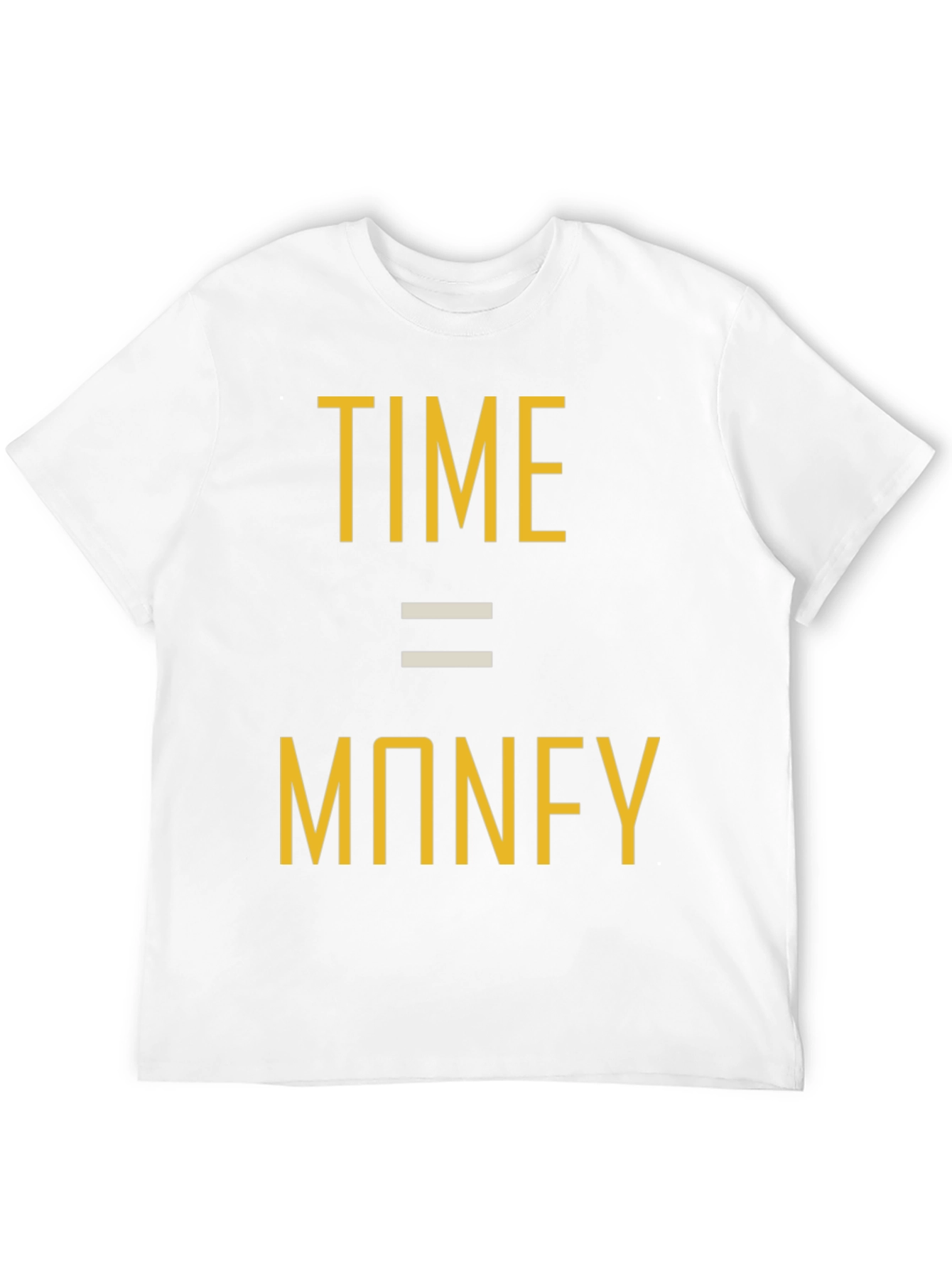 Time is Money Graphic Tee - Black Unisex T-Shirt