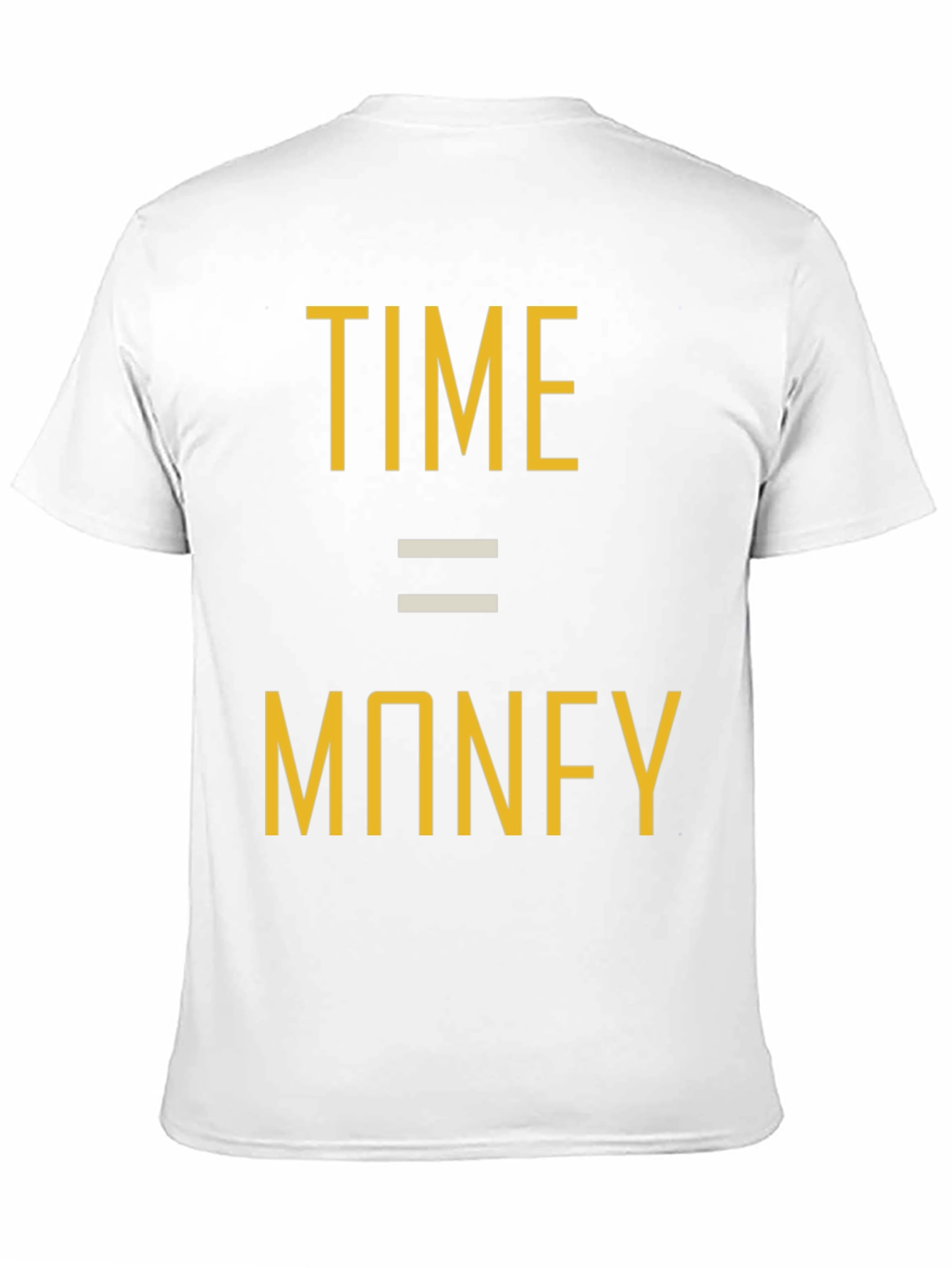 Time is Money Graphic Tee - Black Unisex T-Shirt