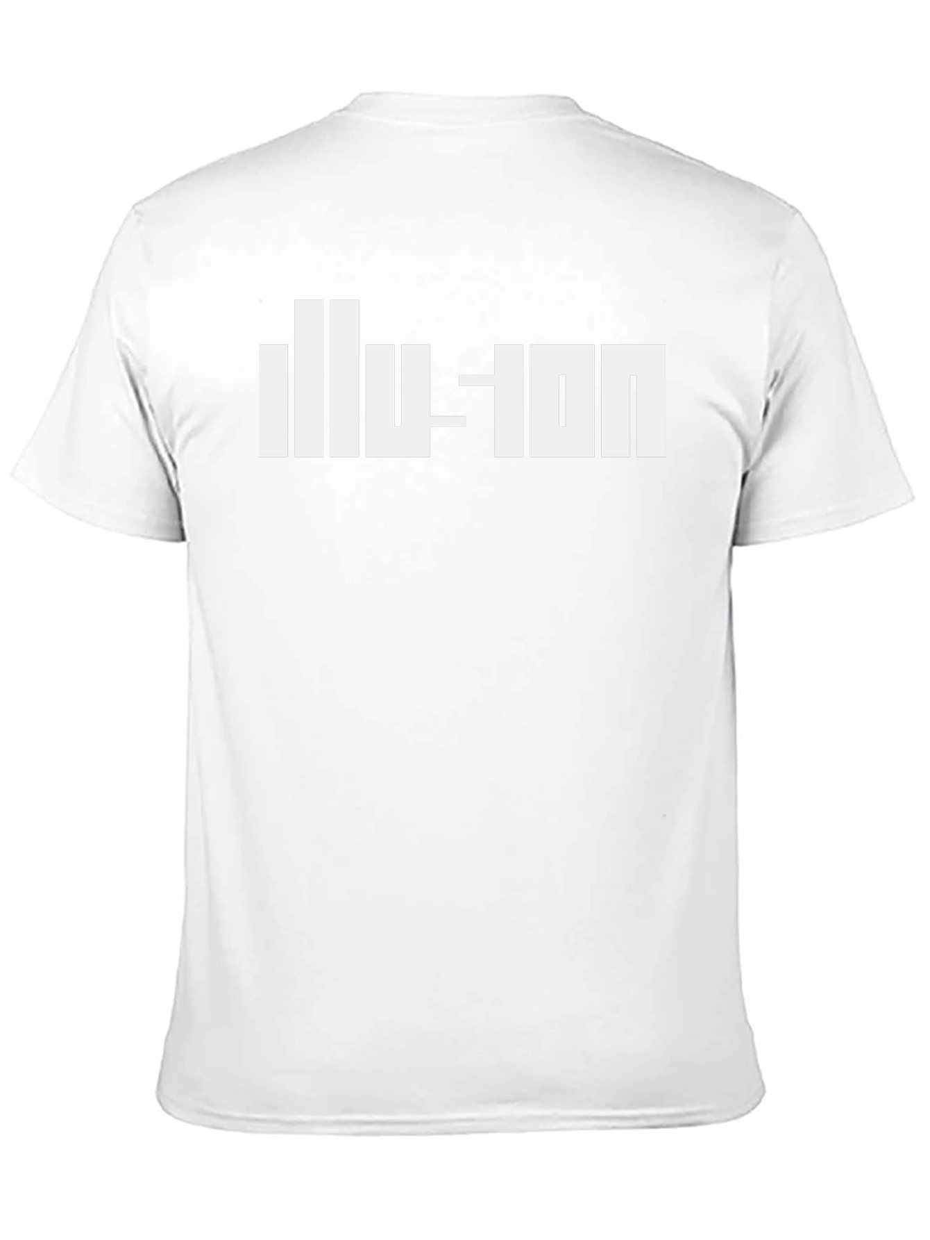 Illusion Graphic Print Mens T-Shirt