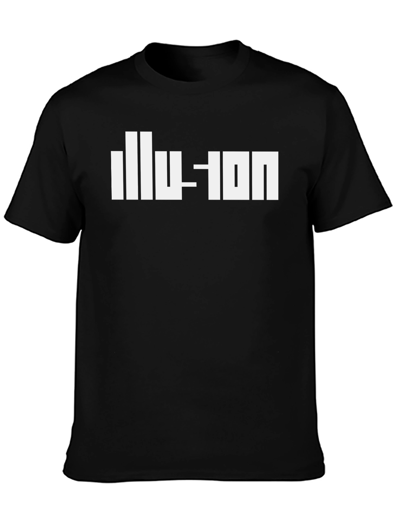 Illusion Graphic Print Mens T-Shirt