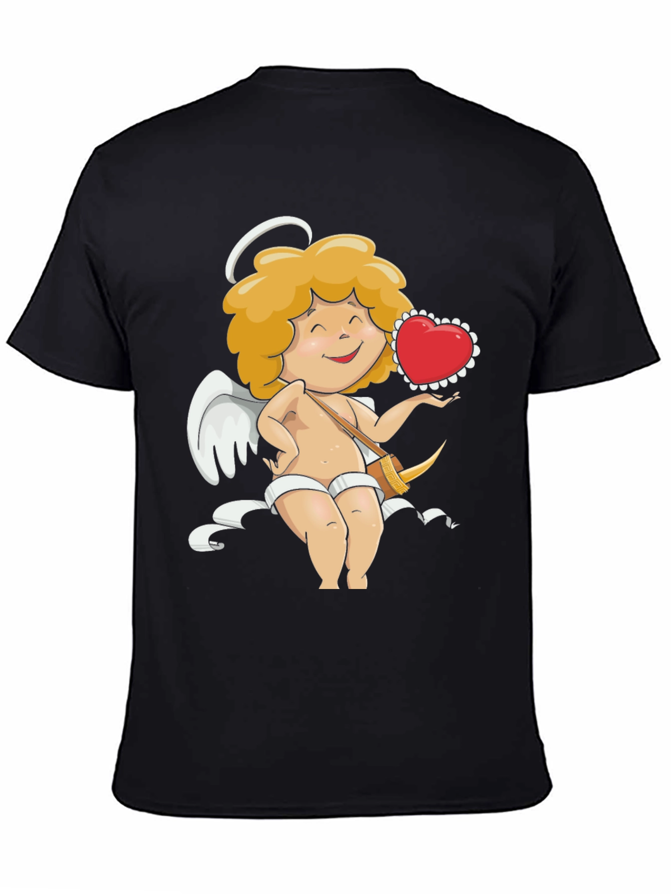 Cupid Graphic Tee - Angel Love Shirt
