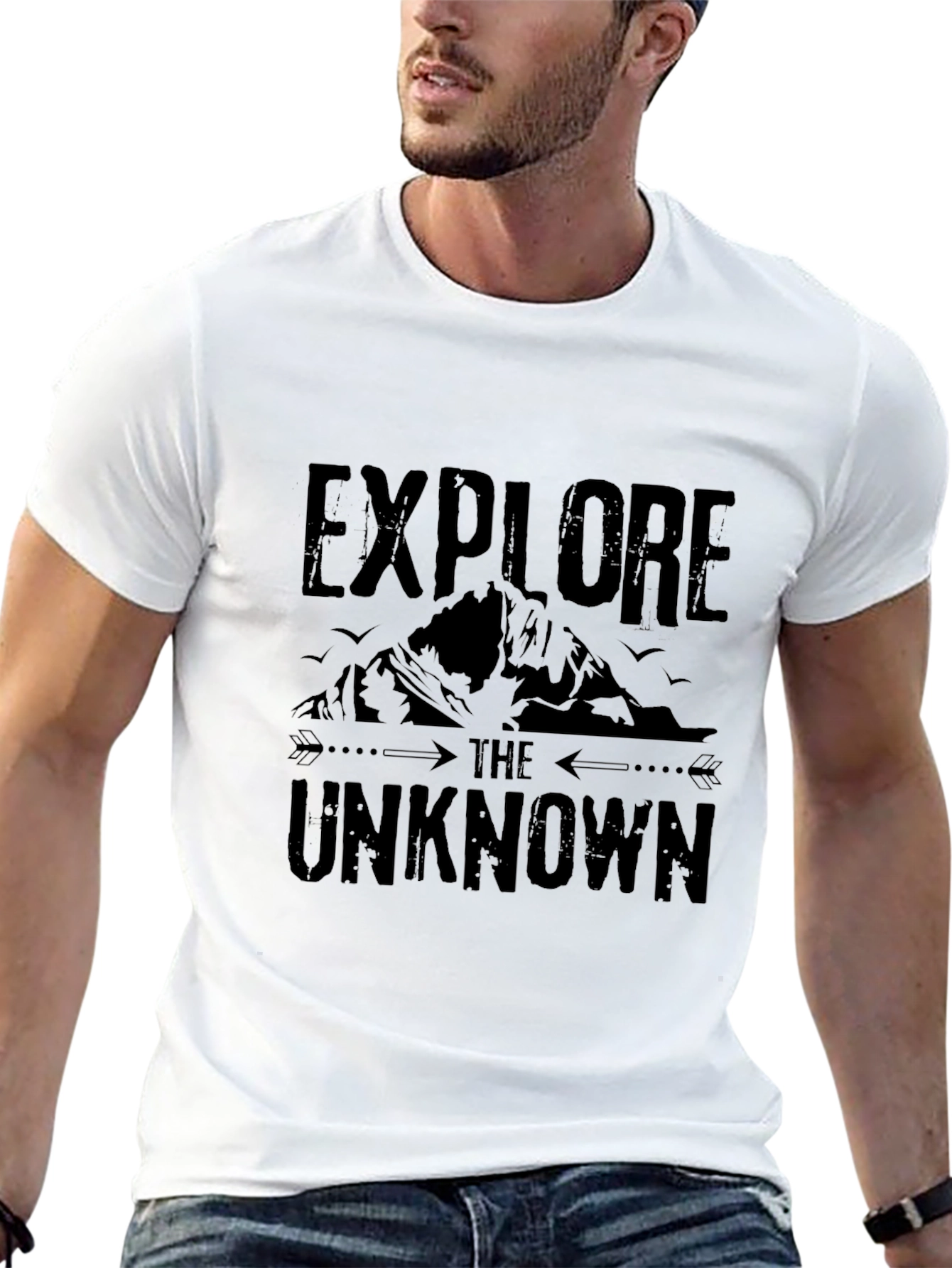 Explore the Unknown Graphic Tee - Adventure Awaits