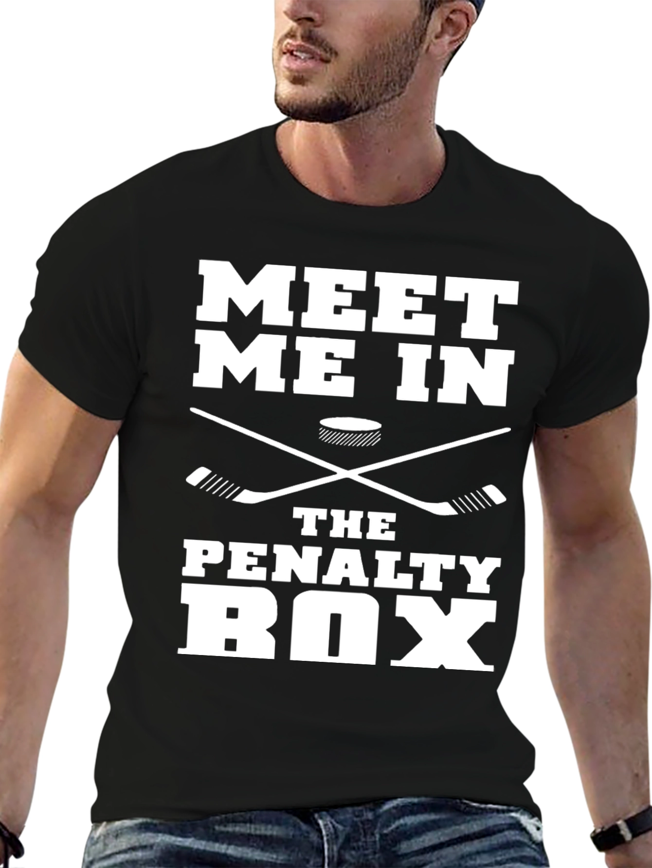 Meet Me In The Penalty Box Hockey T-Shirt