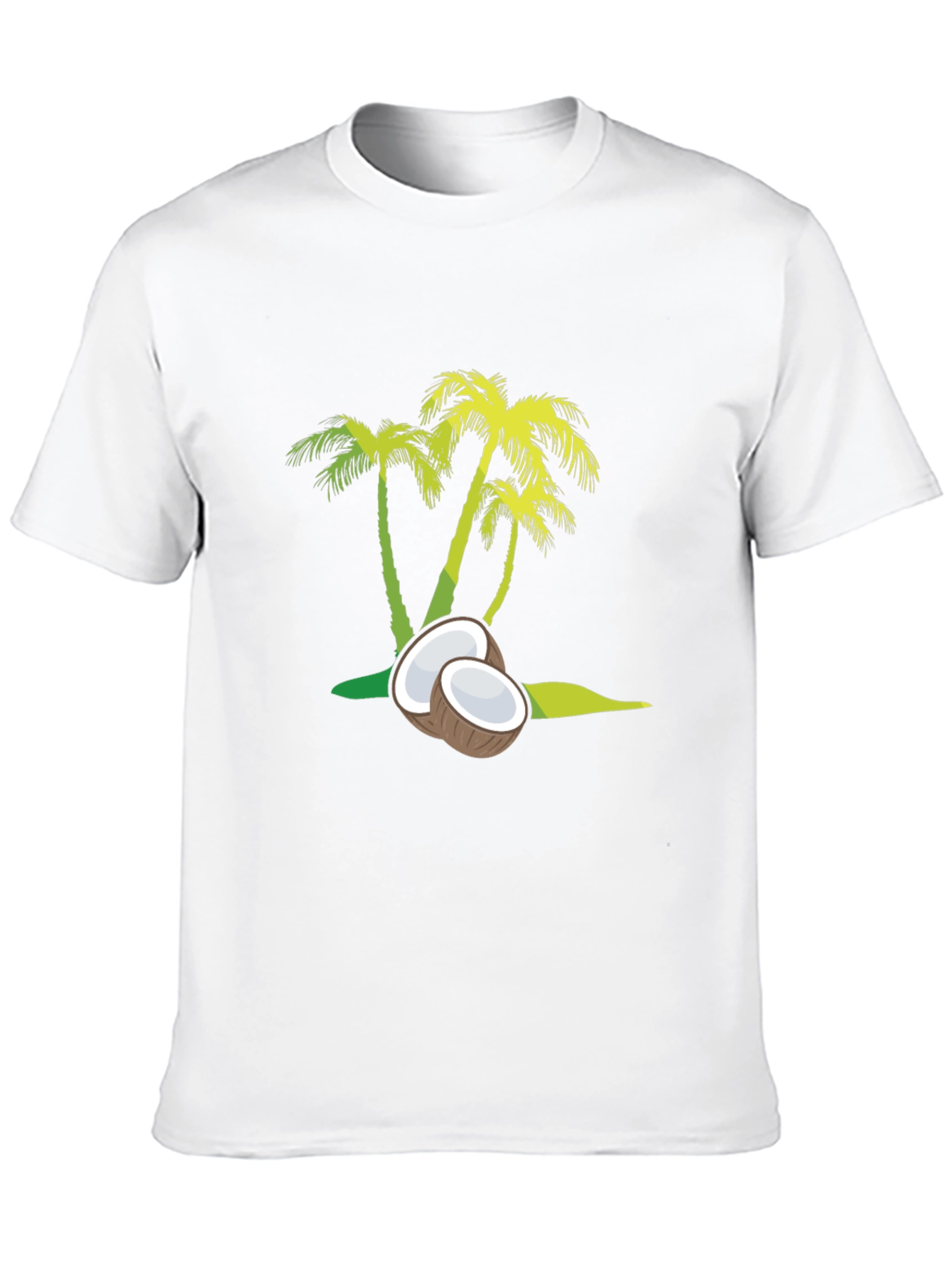 Coconut Palm Tee - Tropical Vibes Only!