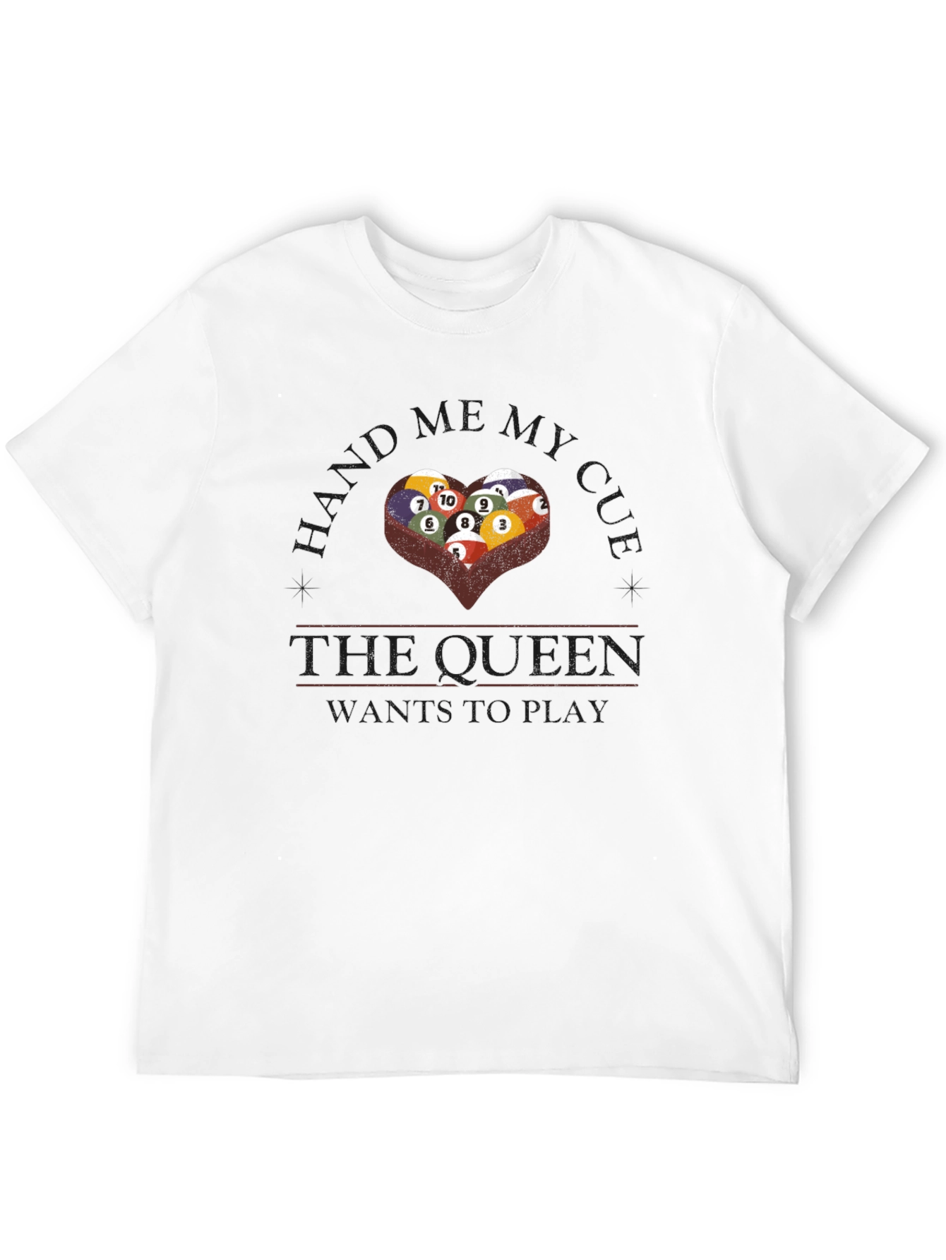 Billiards Queen T-Shirt - Pool Lover Apparel