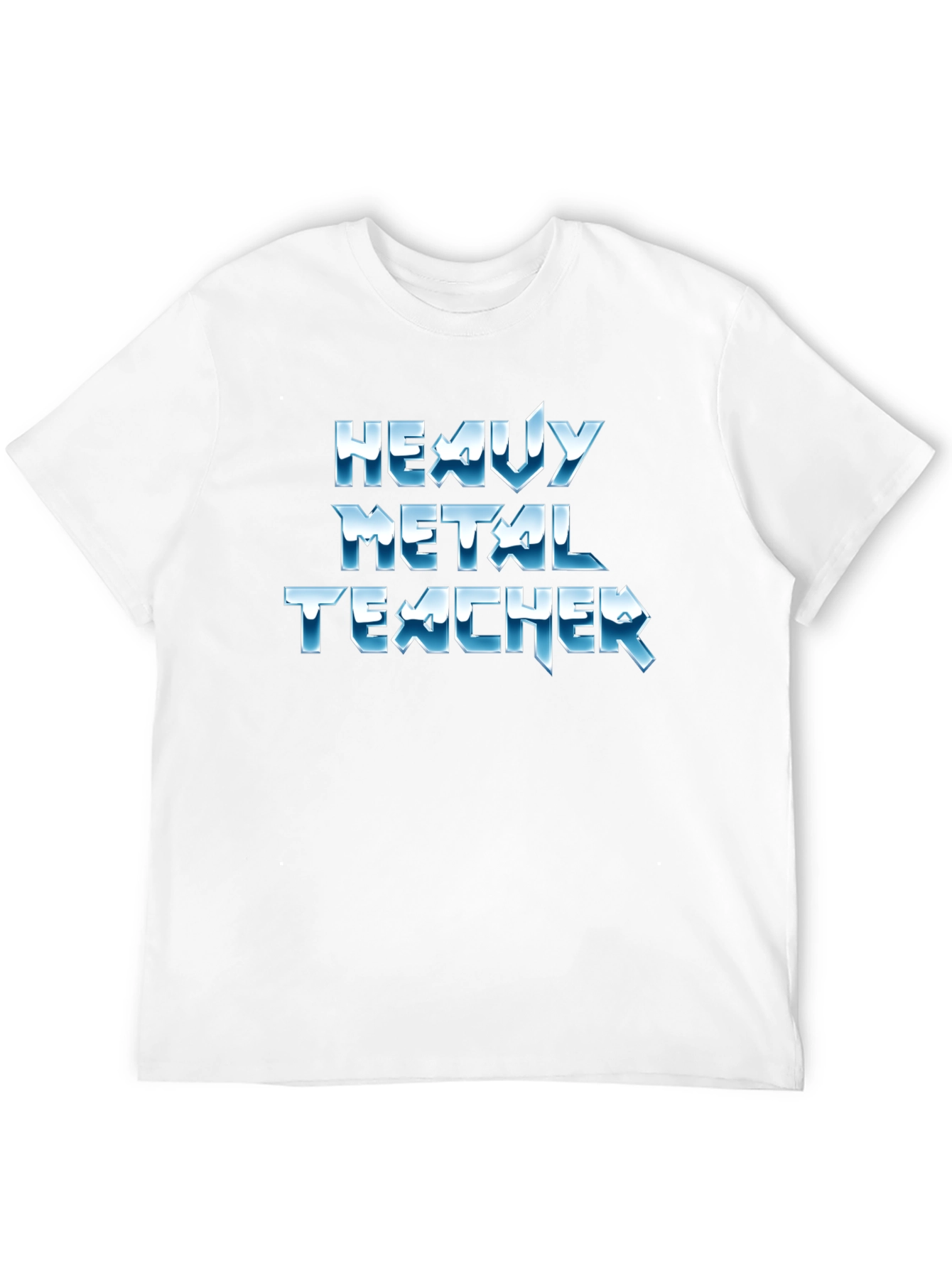 Heavy Metal Teacher Graphic Tee - Black