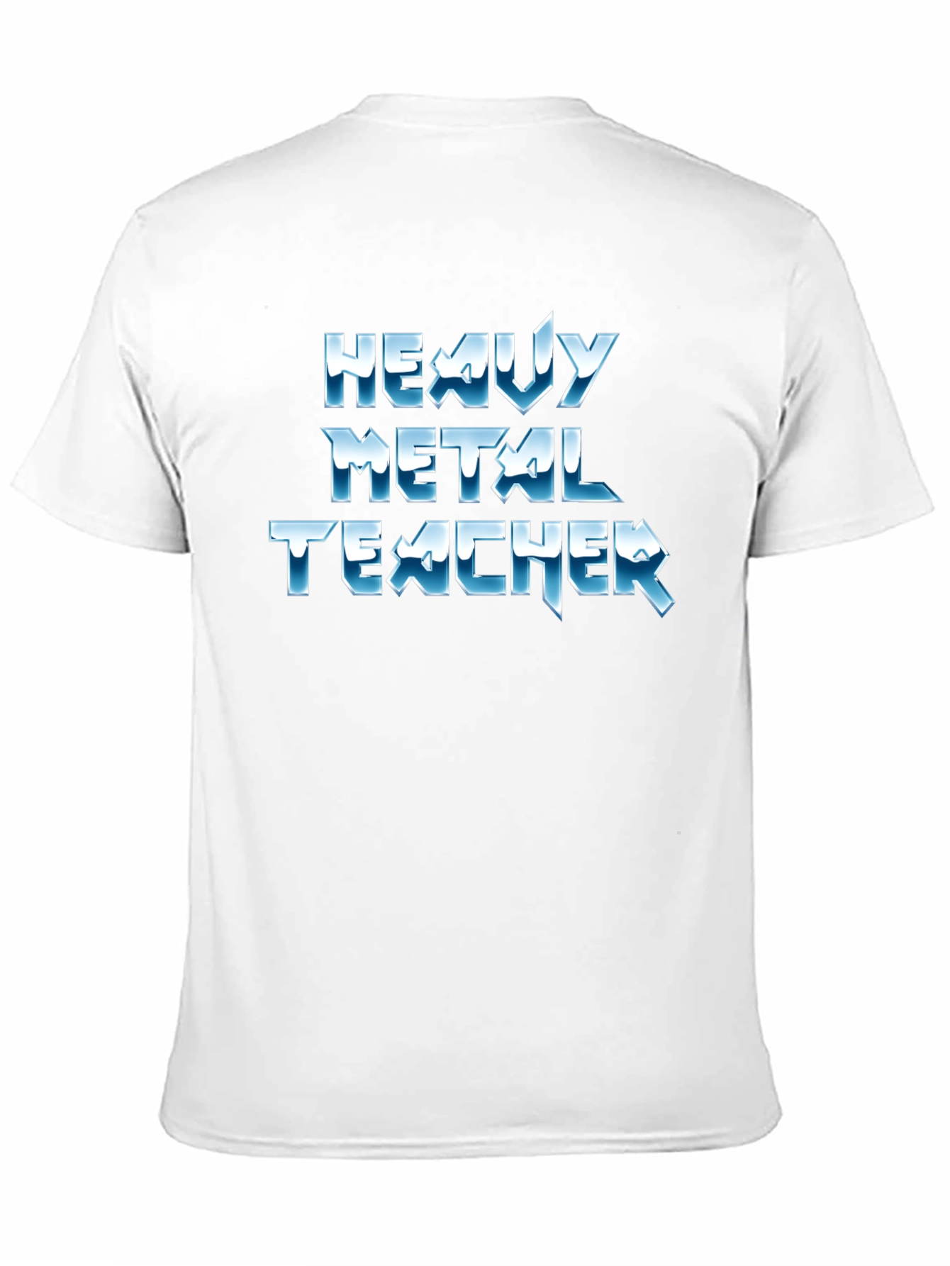 Heavy Metal Teacher Graphic Tee - Black