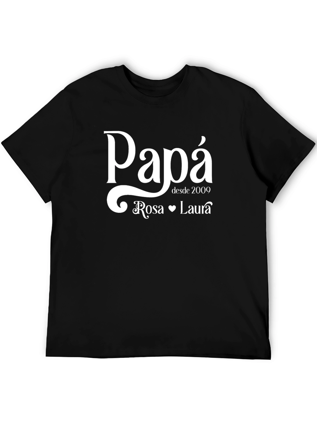 Personalized Papa T-Shirt - Custom Dad Gift
