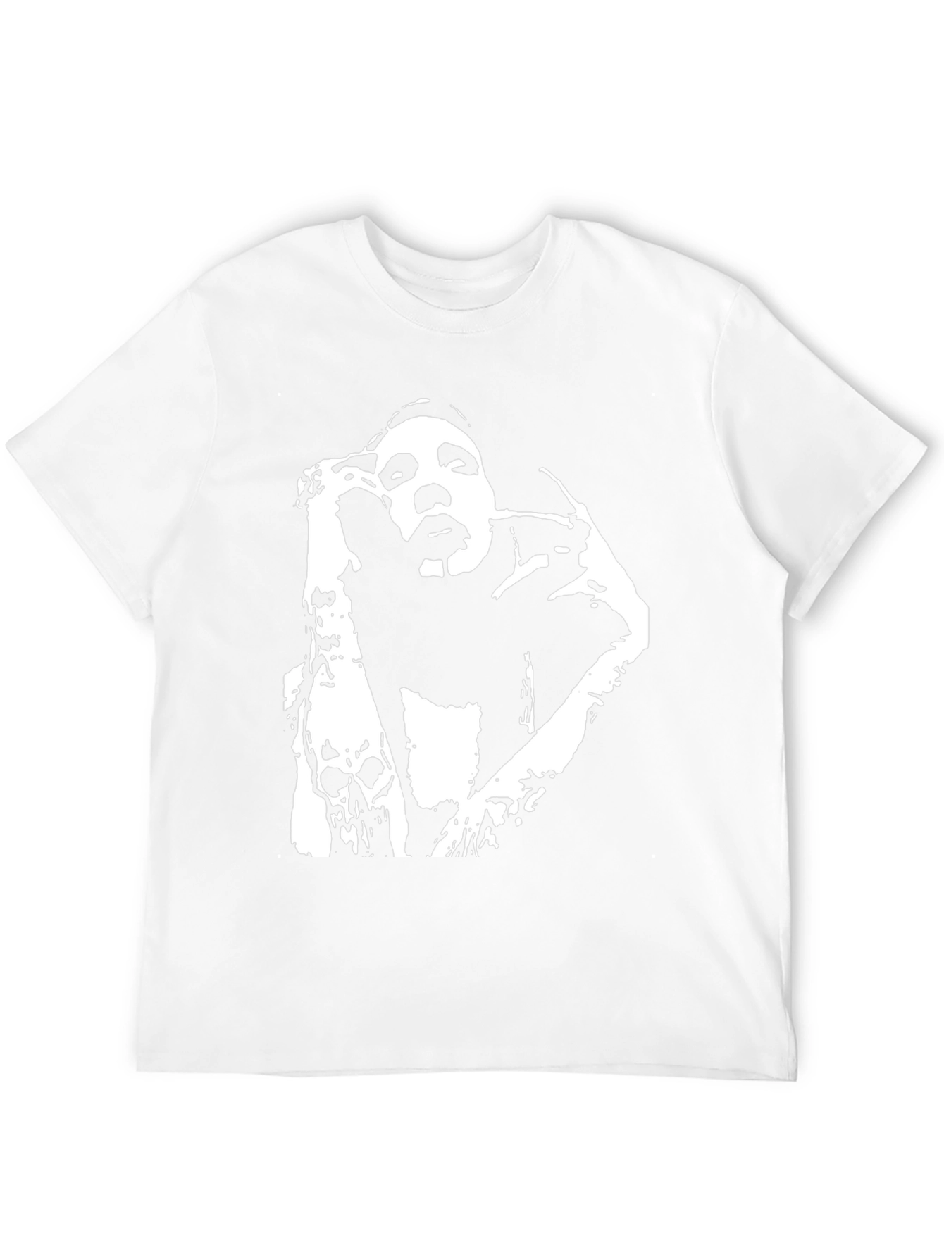 Marilyn Manson Graphic Print Black T-Shirt