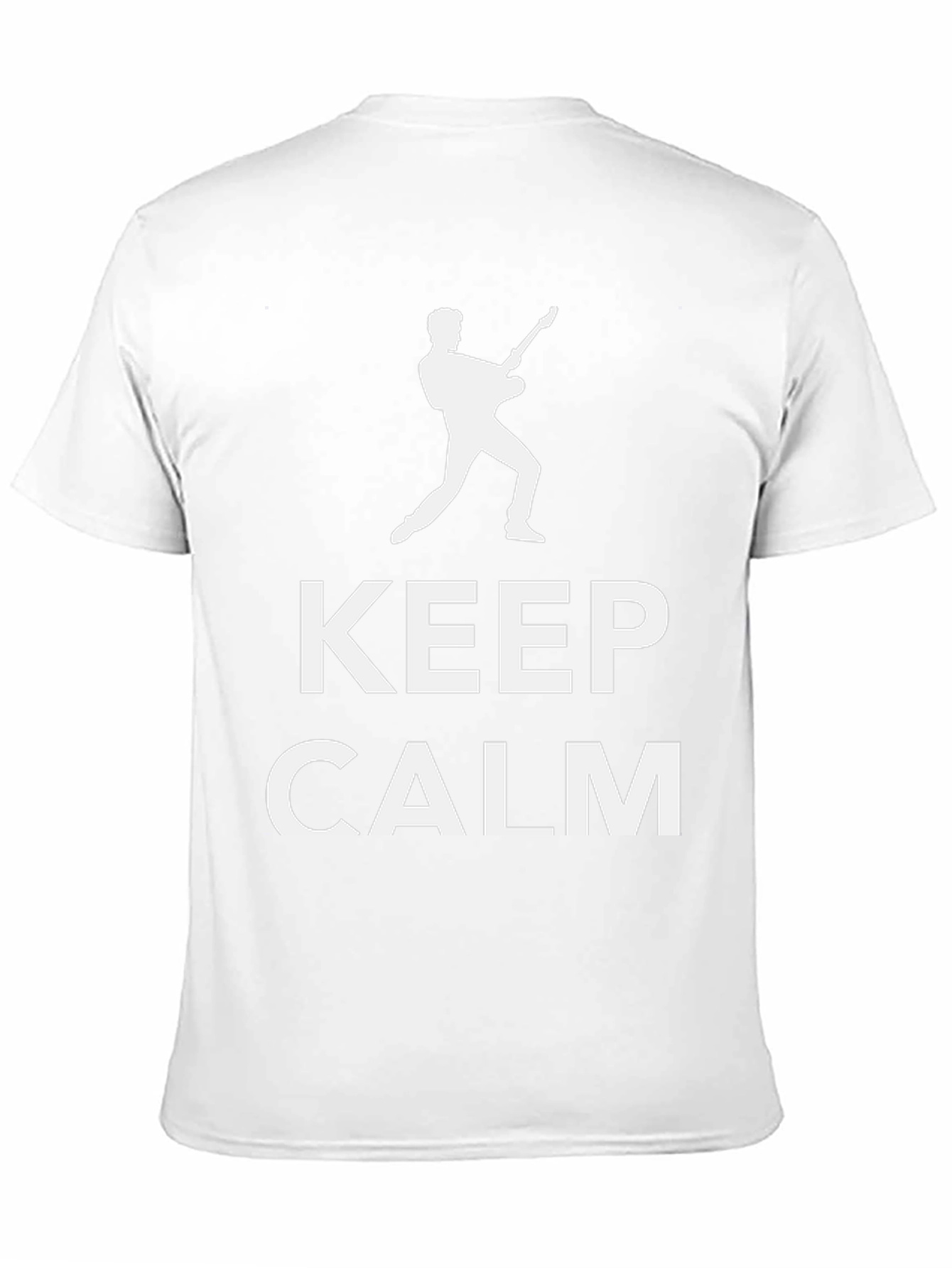 Keep Calm Guitarist Black T-Shirt