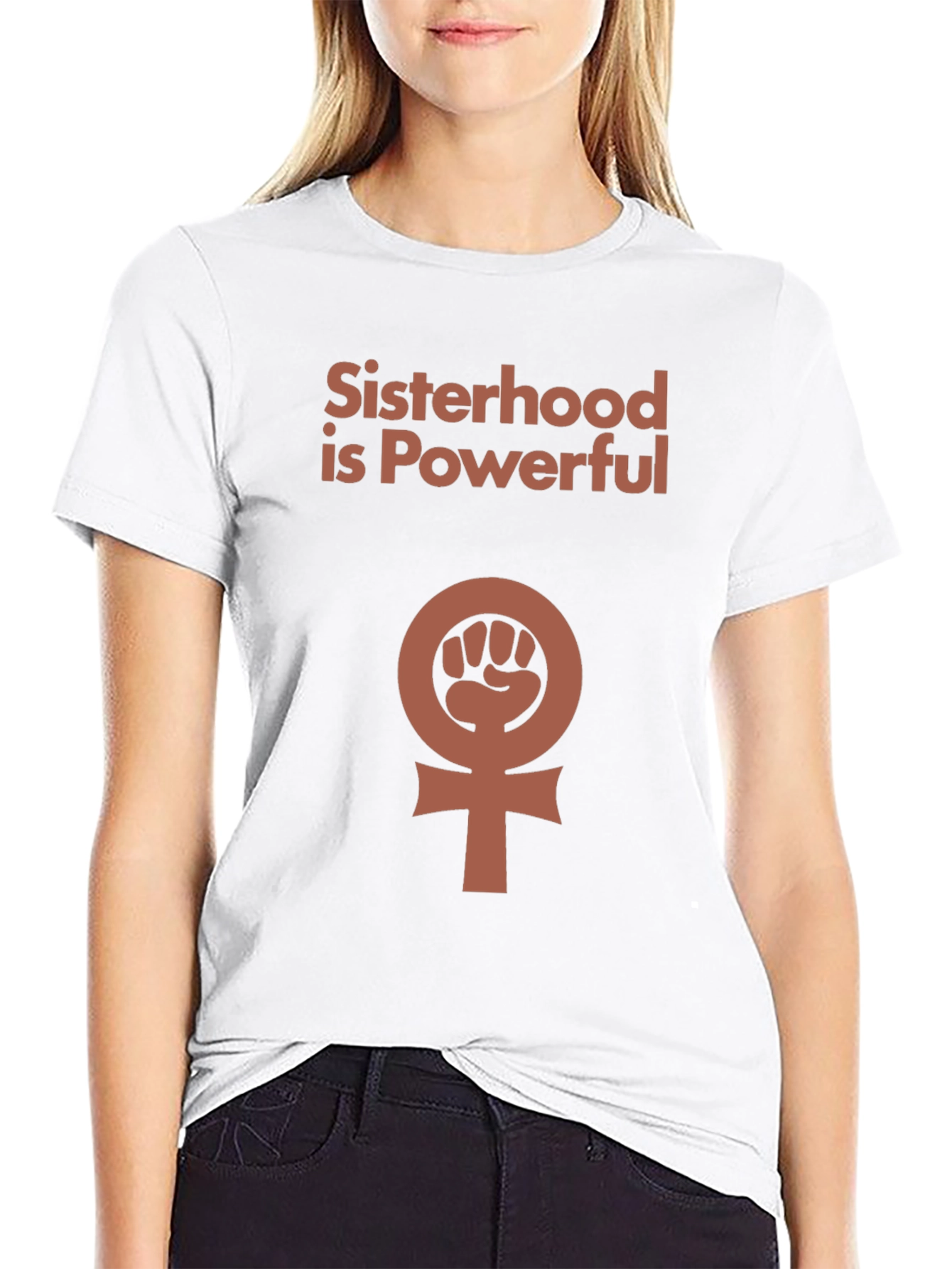 Sisterhood is Powerful Graphic T-Shirt