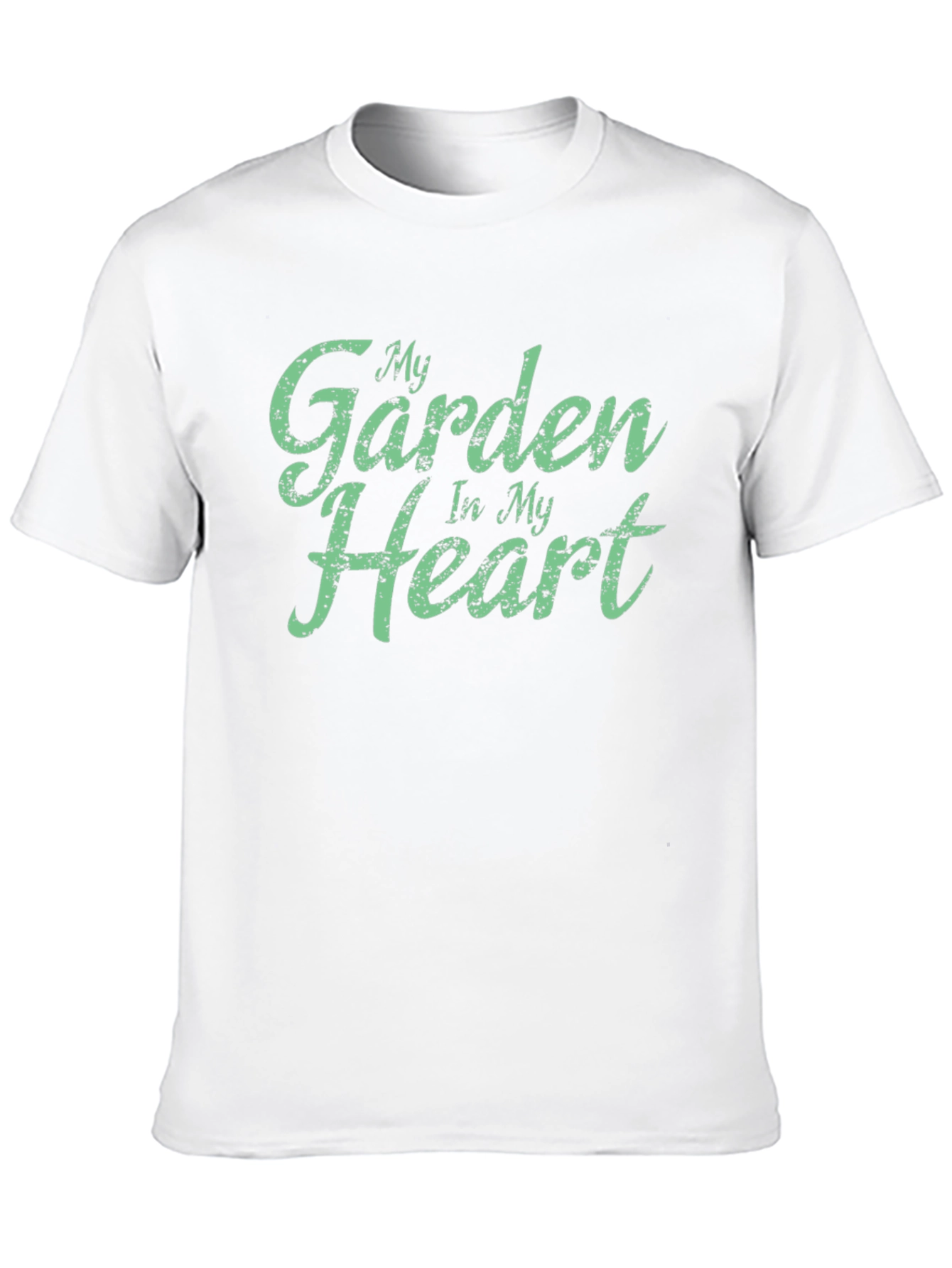 My Garden In My Heart Black Tee