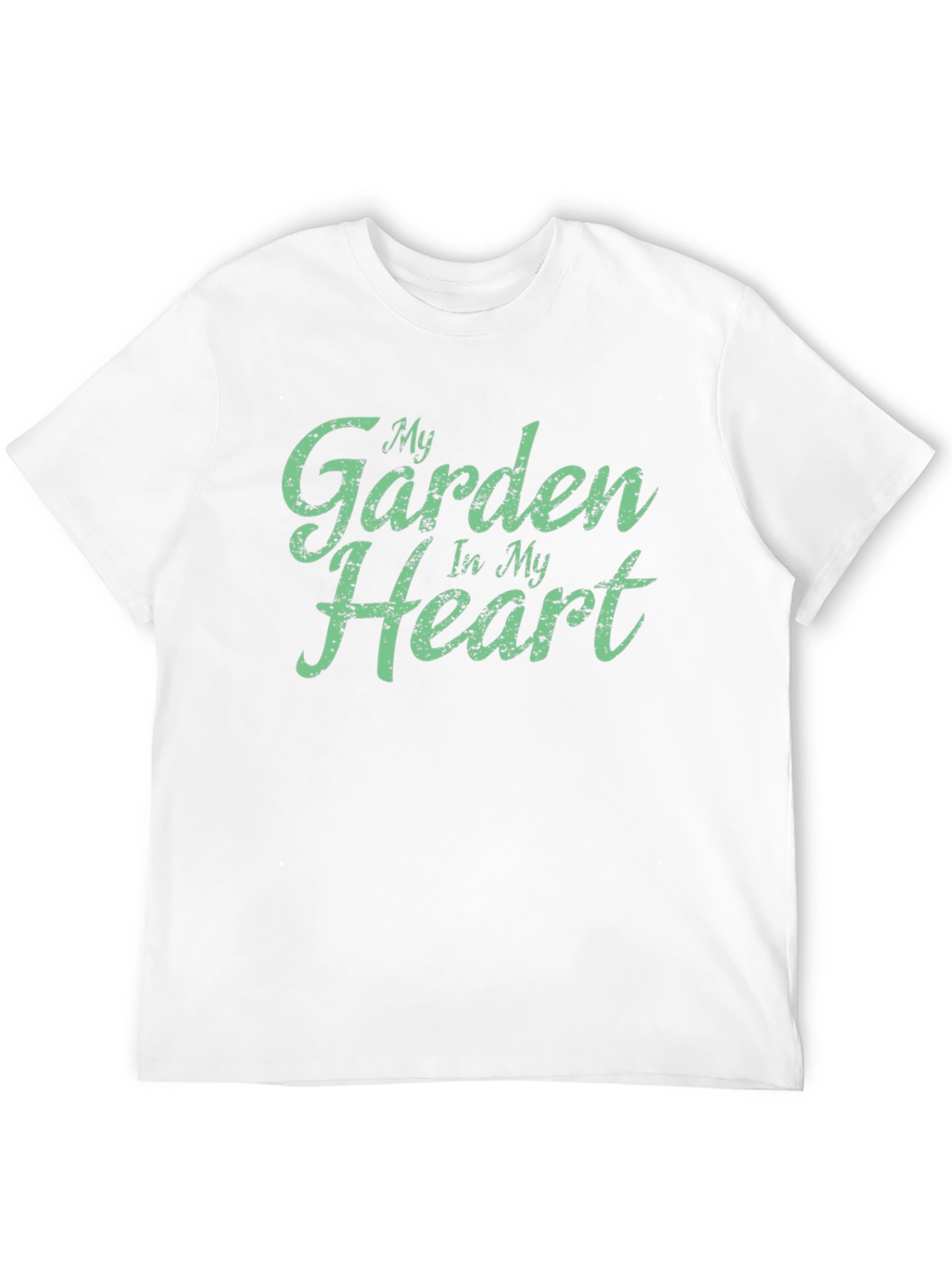 My Garden In My Heart Black Tee
