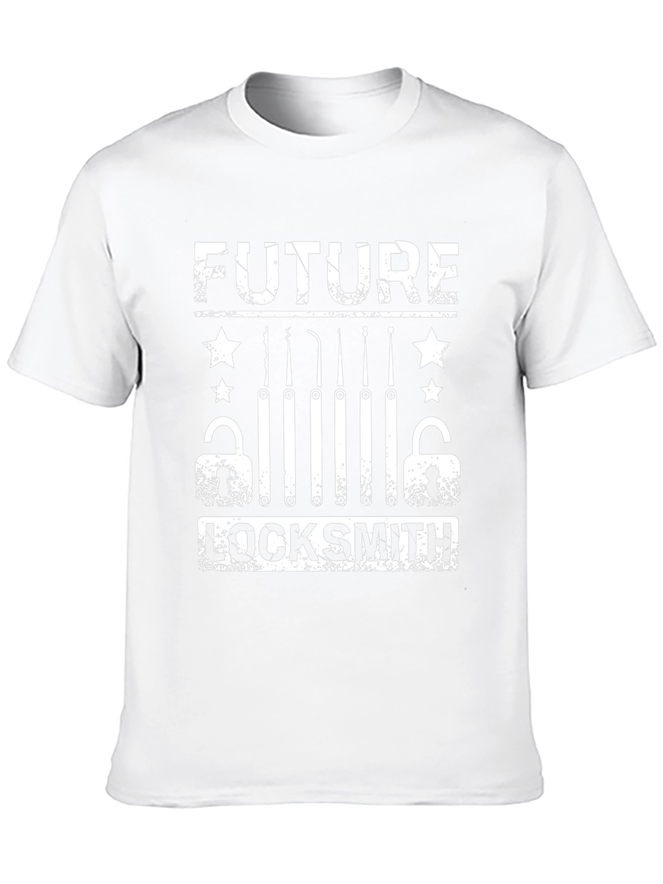 Future Locksmith Graphic T-Shirt - Black