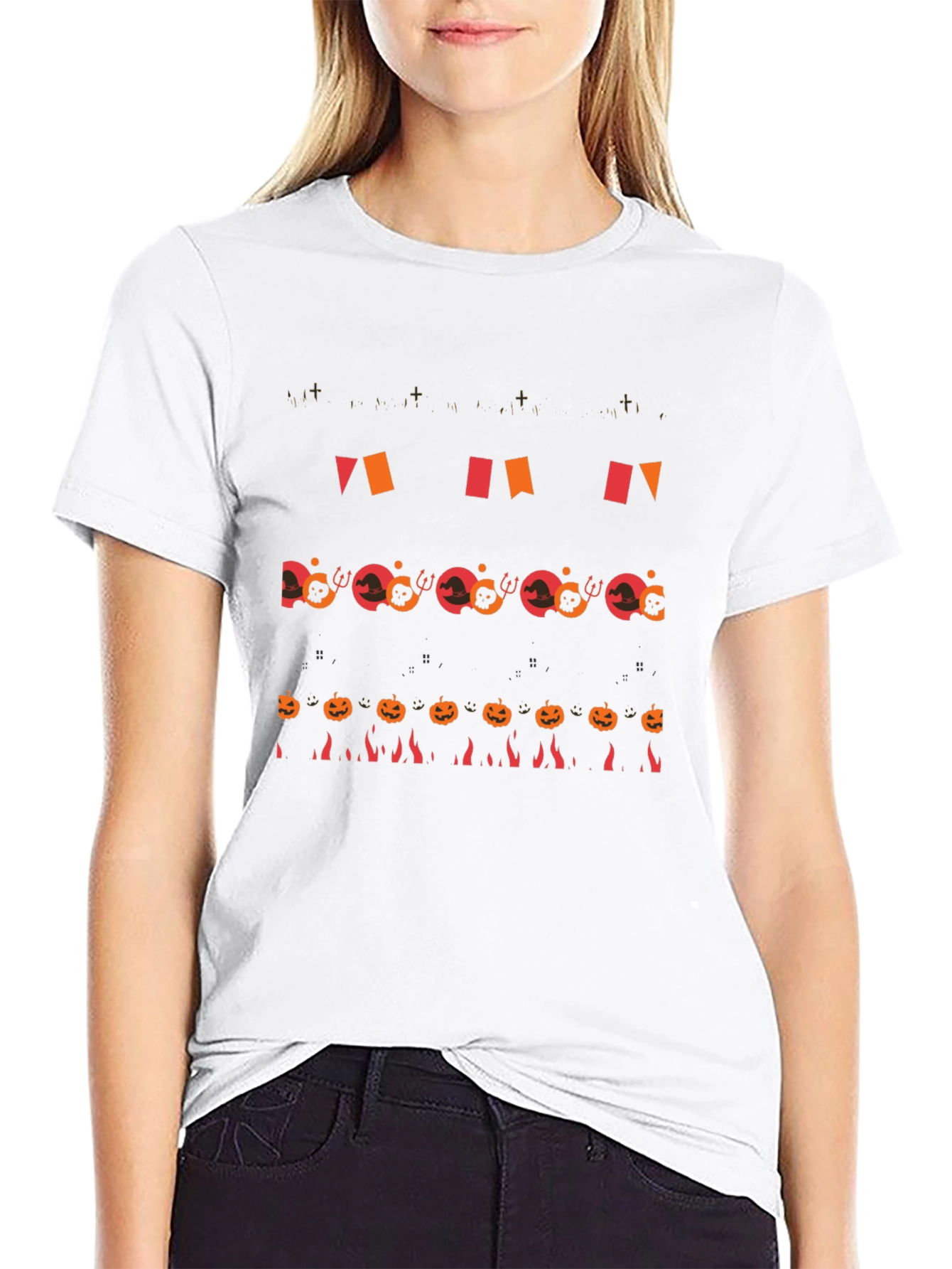 Halloween Pattern T-Shirt