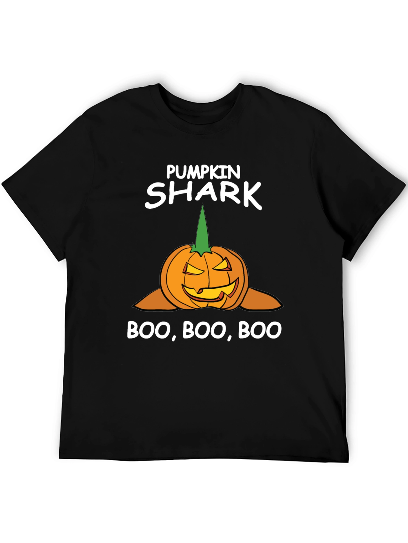 Pumpkin Shark Halloween T-Shirt