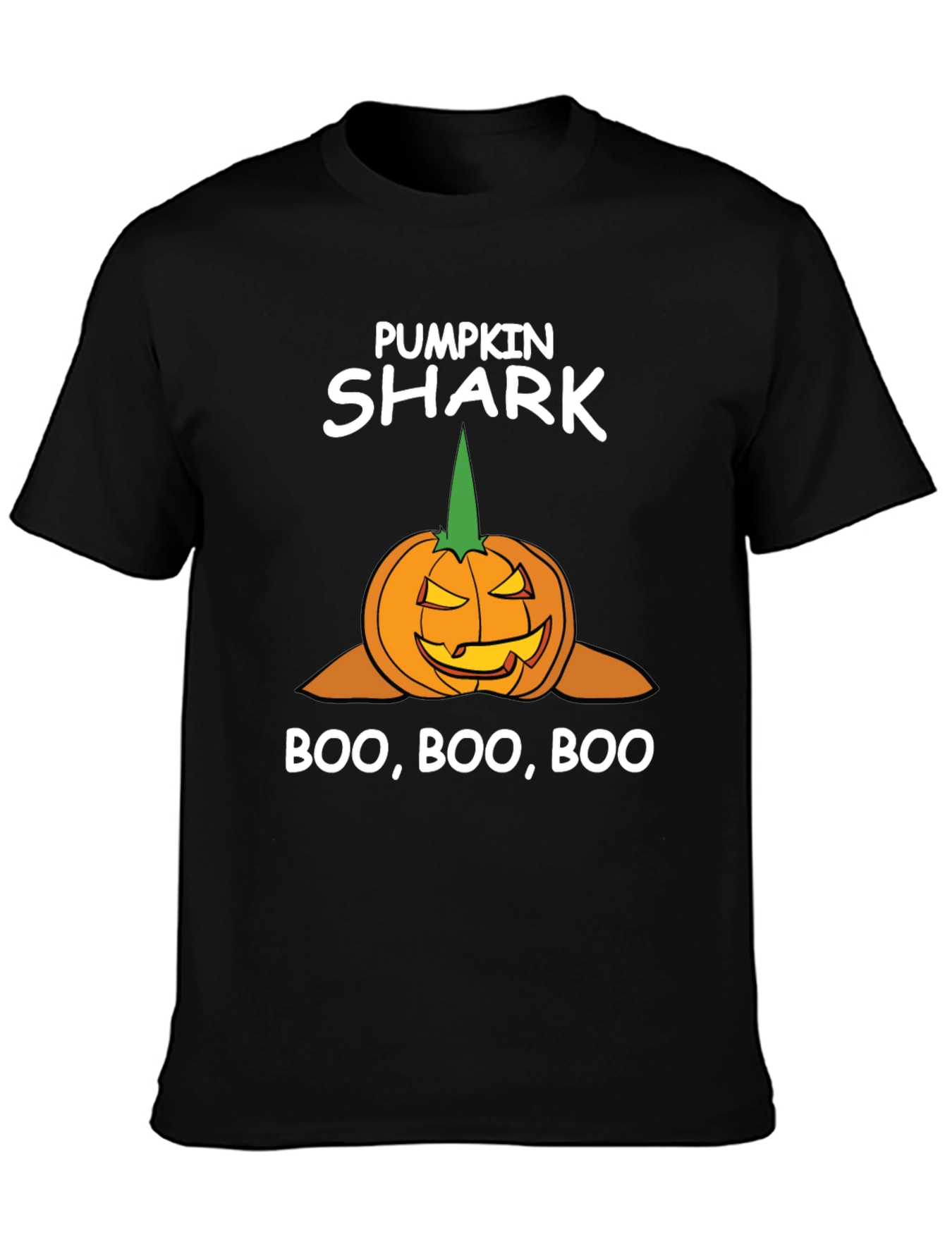 Pumpkin Shark Halloween T-Shirt