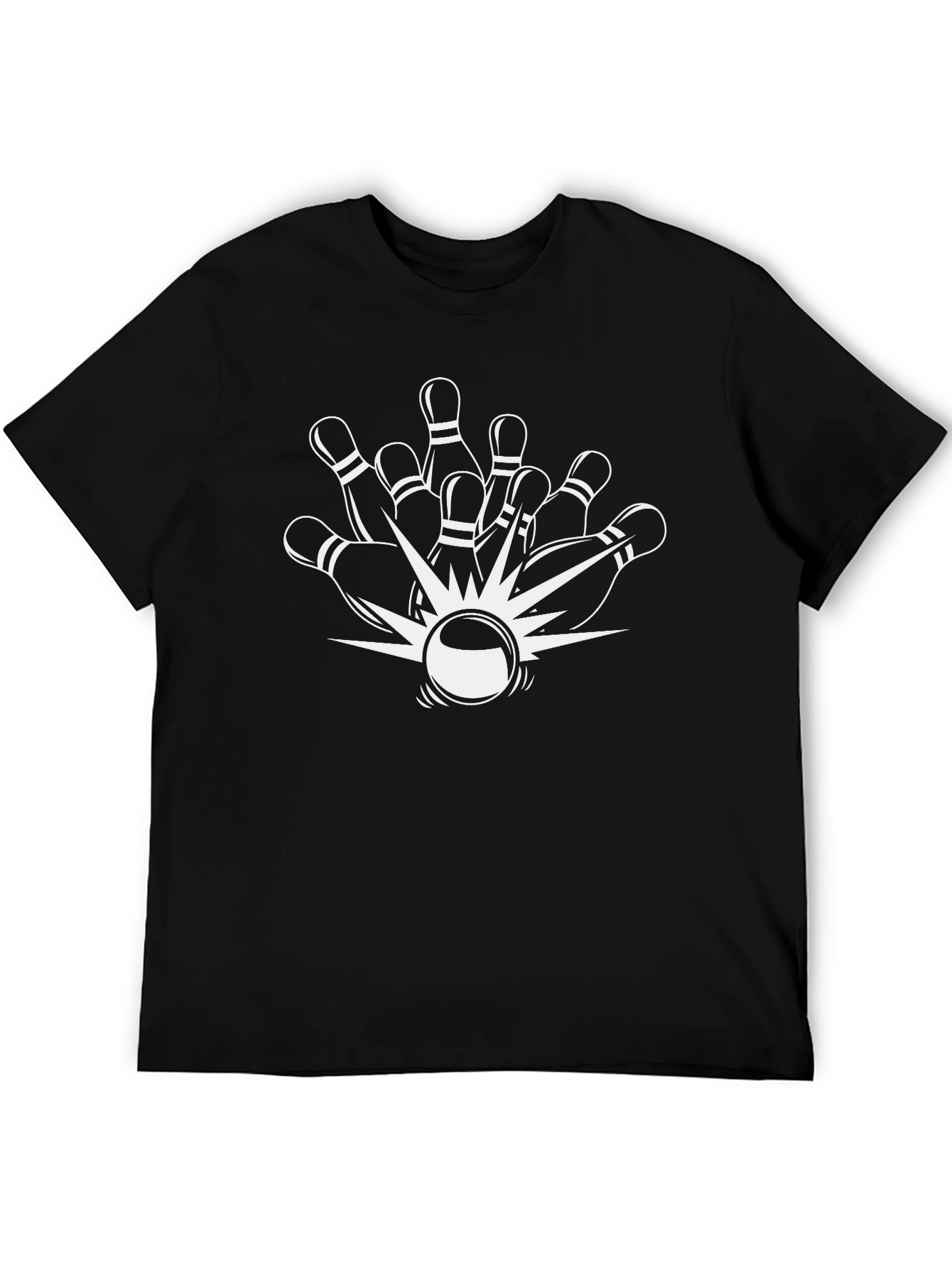 Bowling Strike T-Shirt - Classic Design