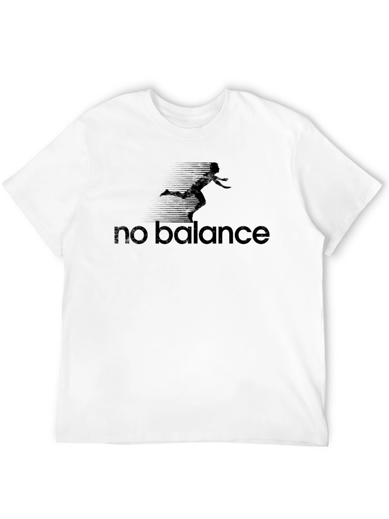 No Balance Graphic Print Mens T-Shirt