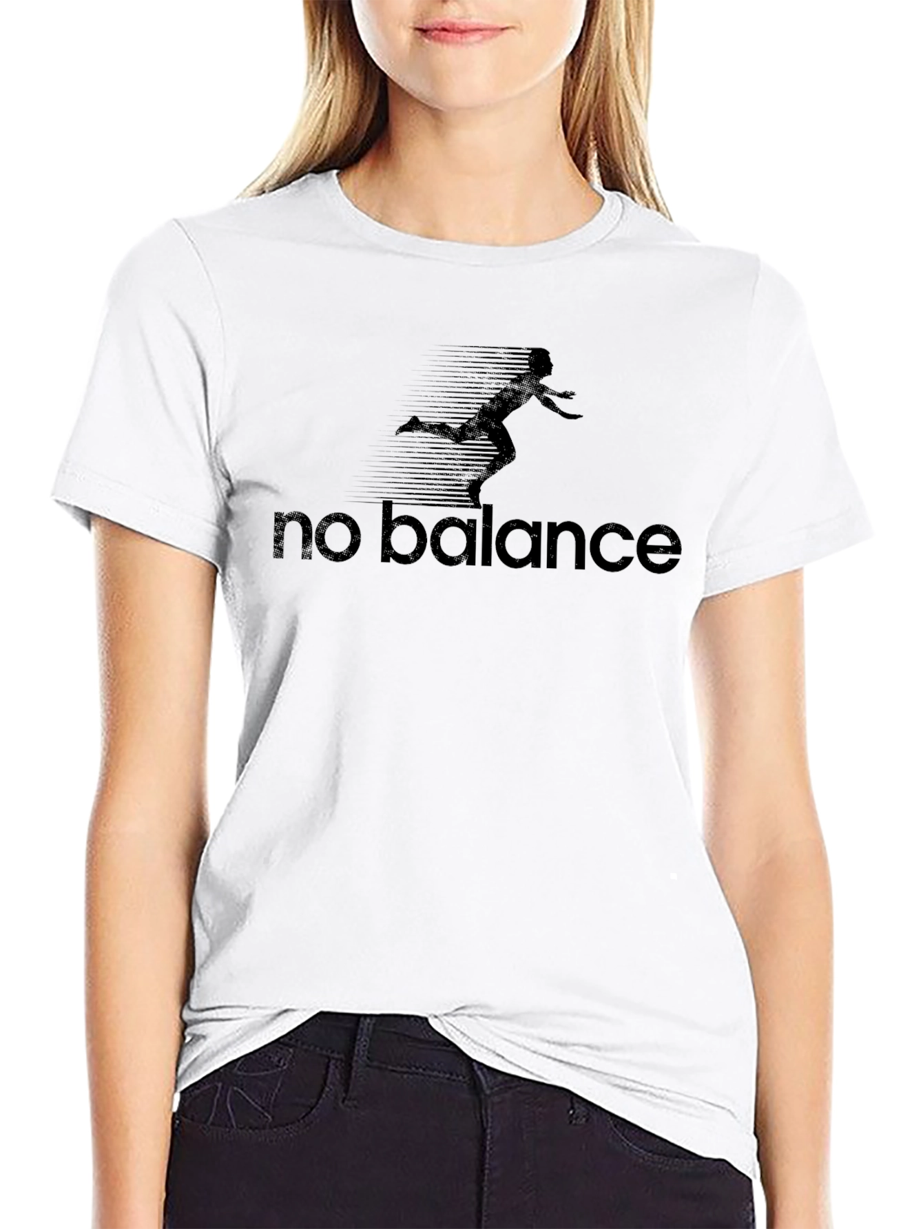 No Balance Graphic Print Mens T-Shirt