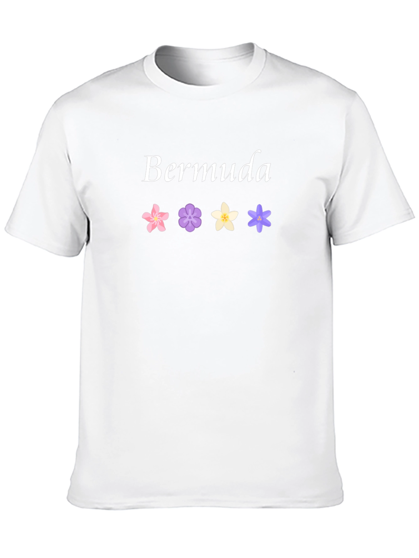 Bermuda Floral Graphic Tee - Island Style