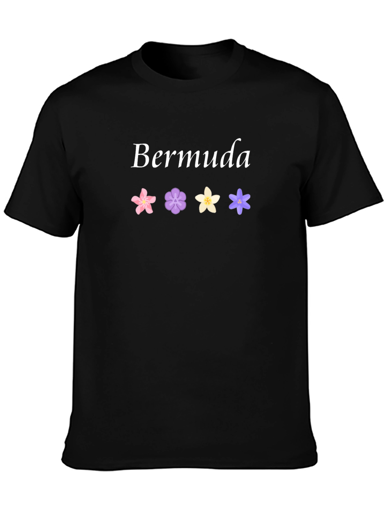 Bermuda Floral Graphic Tee - Island Style