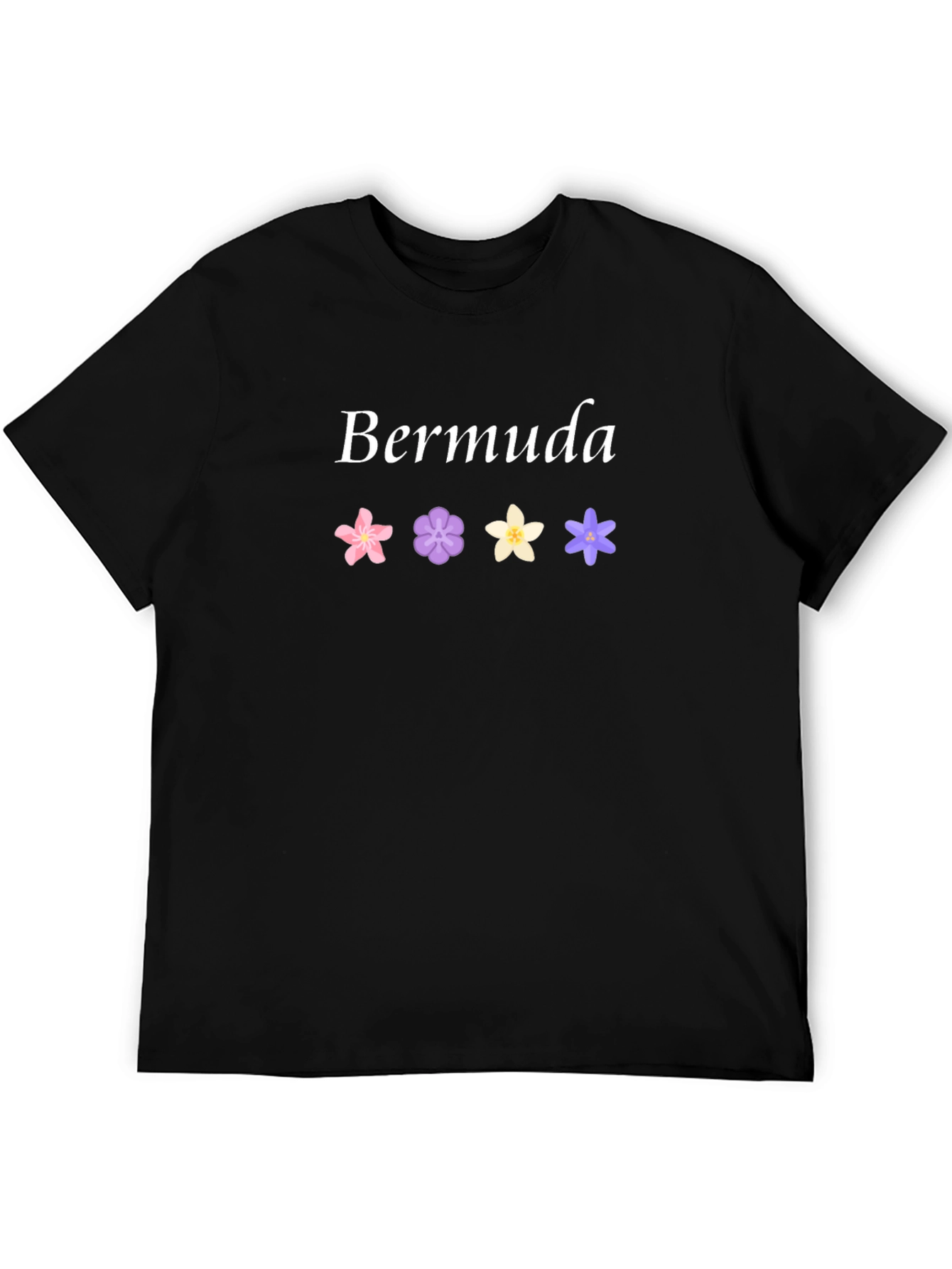 Bermuda Floral Graphic Tee - Island Style