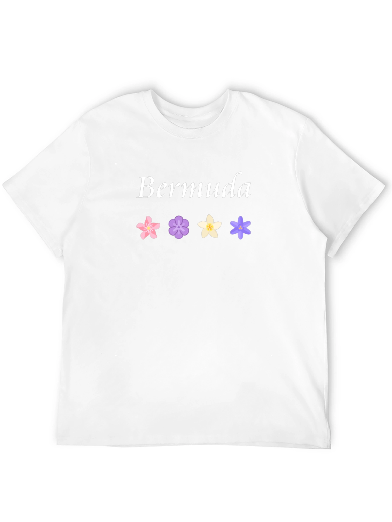 Bermuda Floral Graphic Tee - Island Style