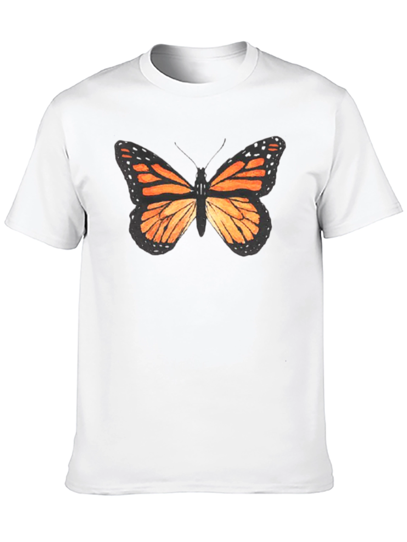 Butterfly Graphic Black T-Shirt