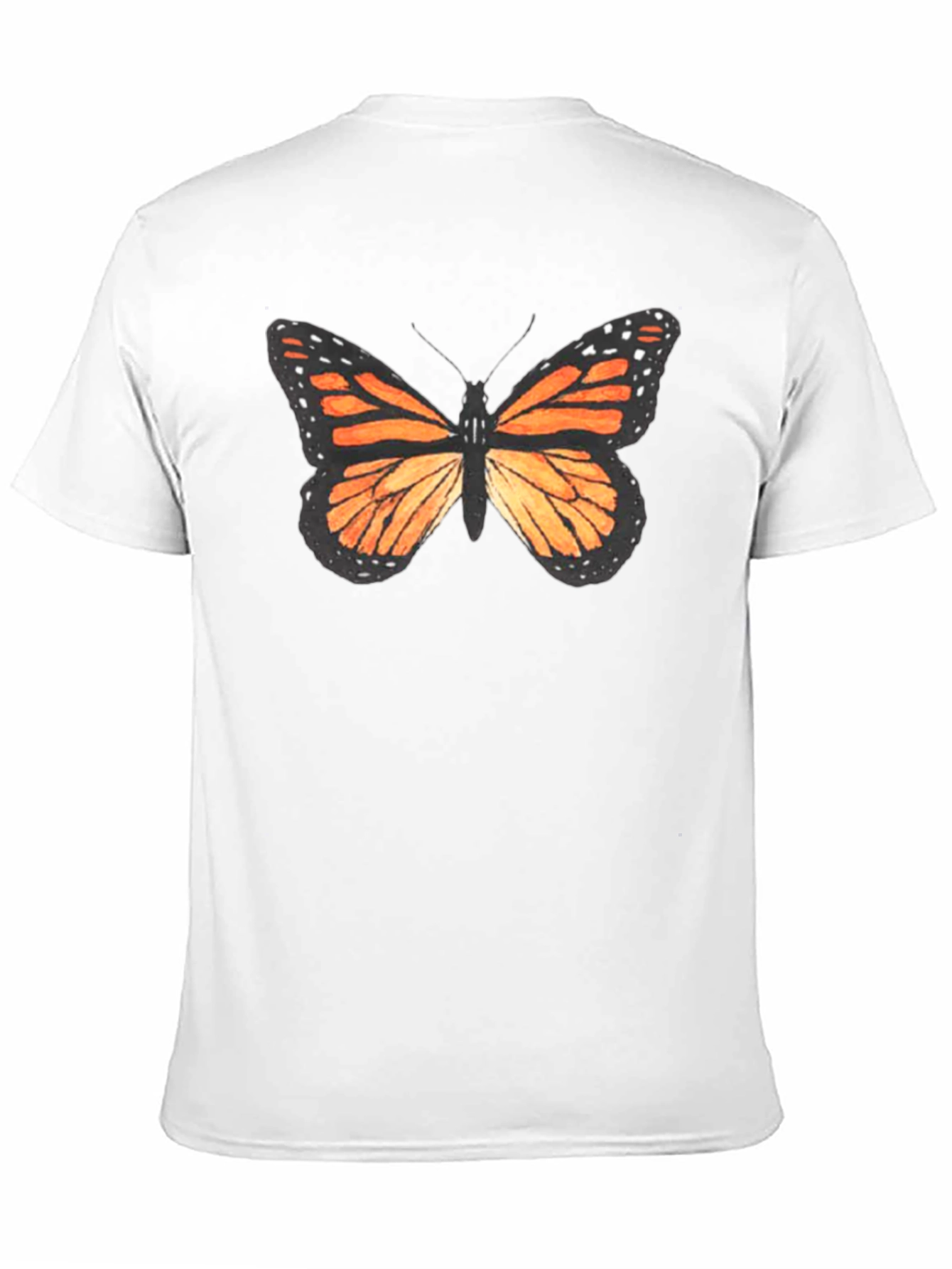 Butterfly Graphic Black T-Shirt