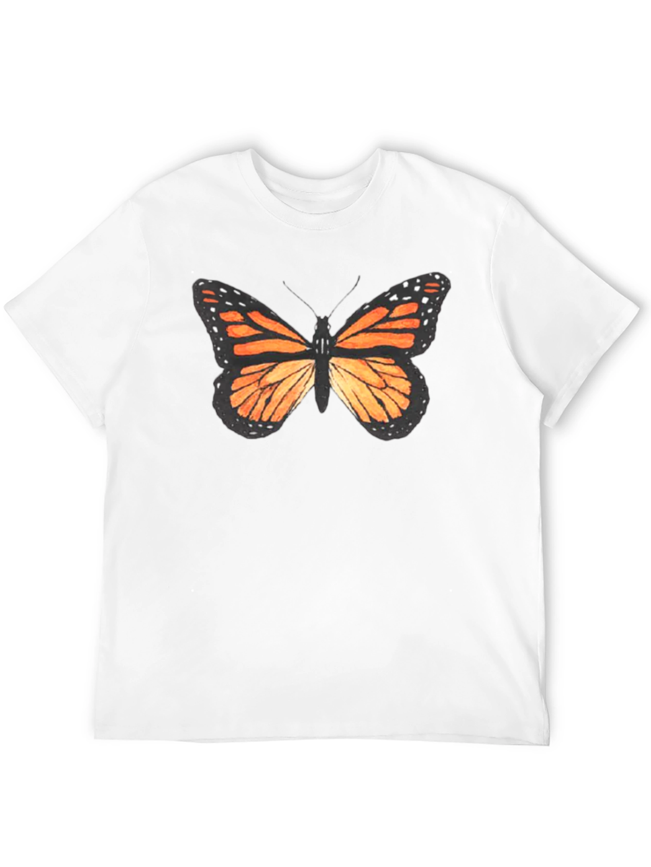 Butterfly Graphic Black T-Shirt