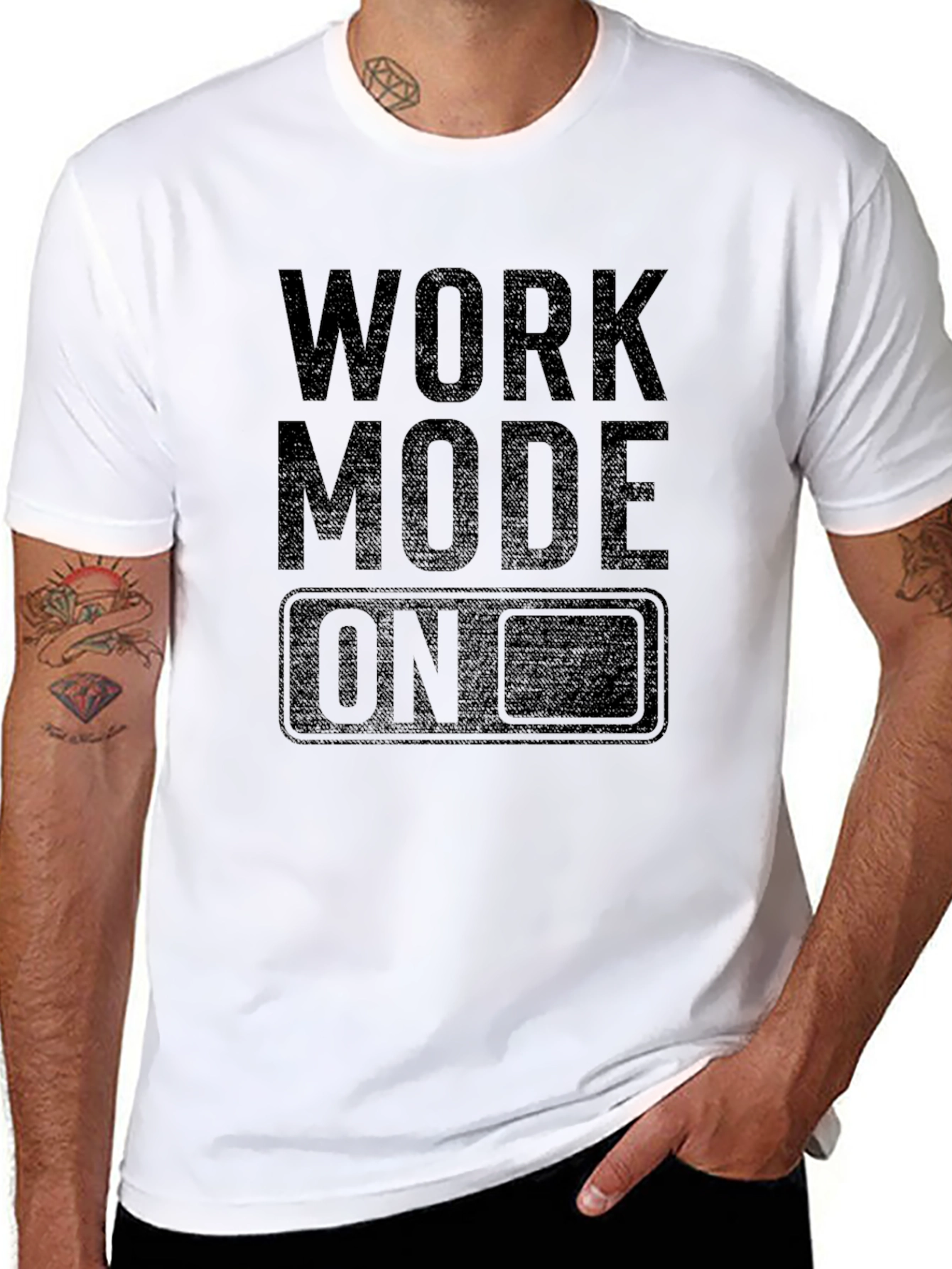 Work Mode On Graphic T-Shirt