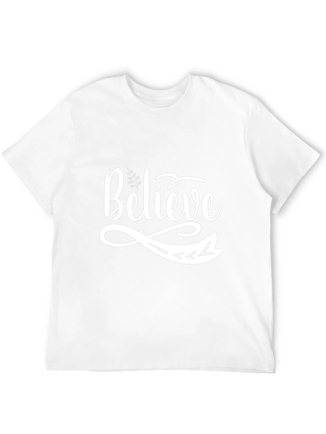 Believe Graphic Black T-Shirt
