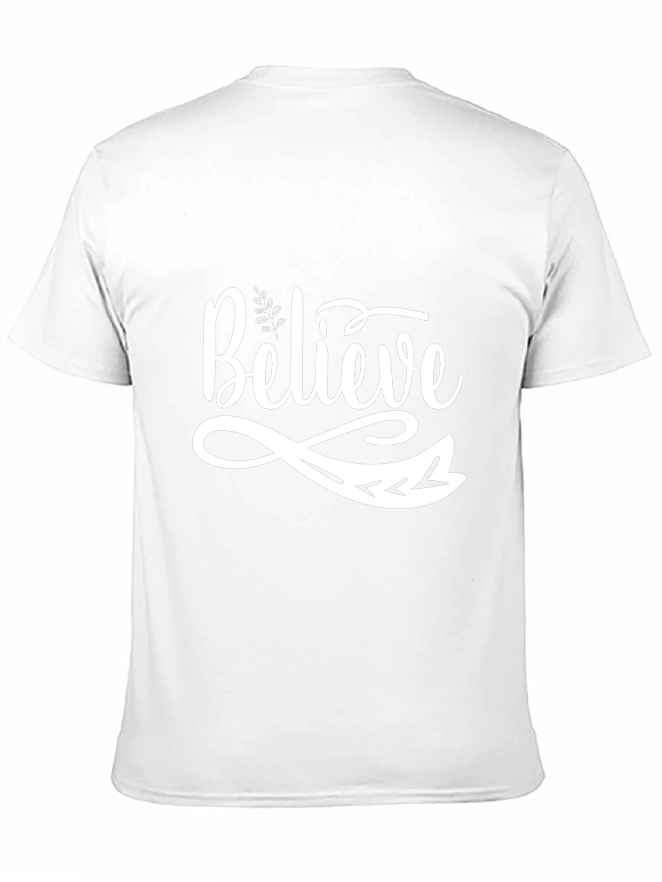 Believe Graphic Black T-Shirt