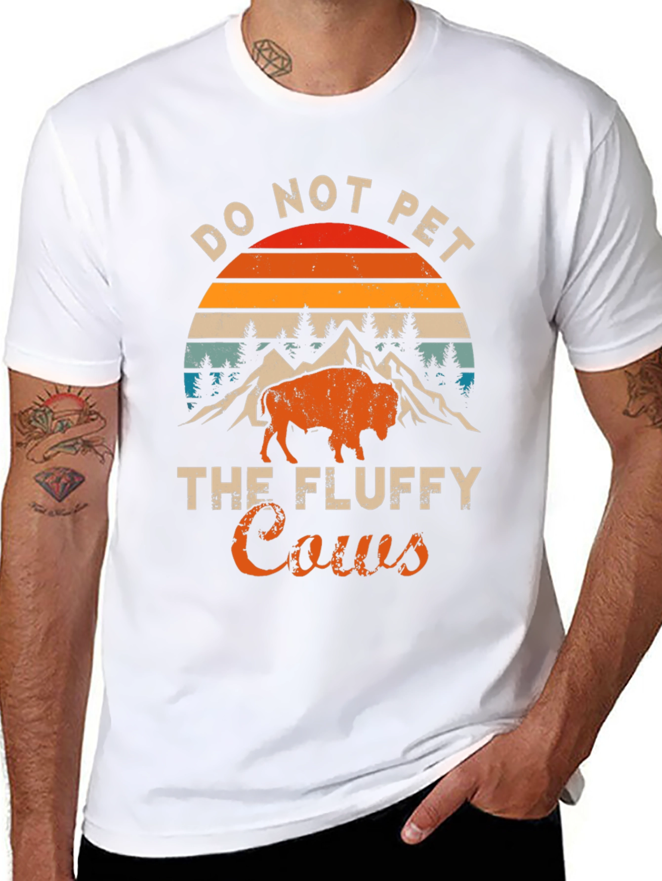 Do Not Pet the Fluffy Cows T-Shirt