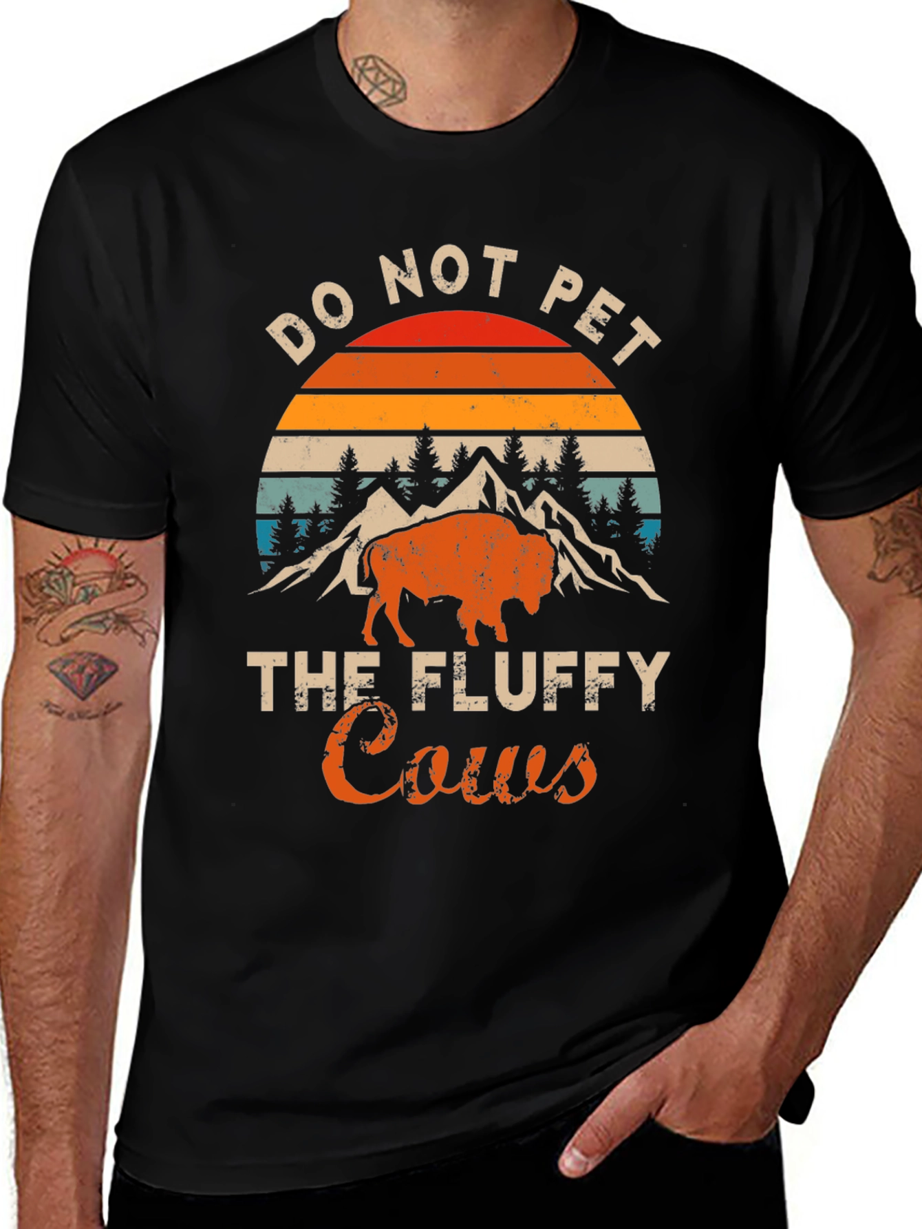 Do Not Pet the Fluffy Cows T-Shirt