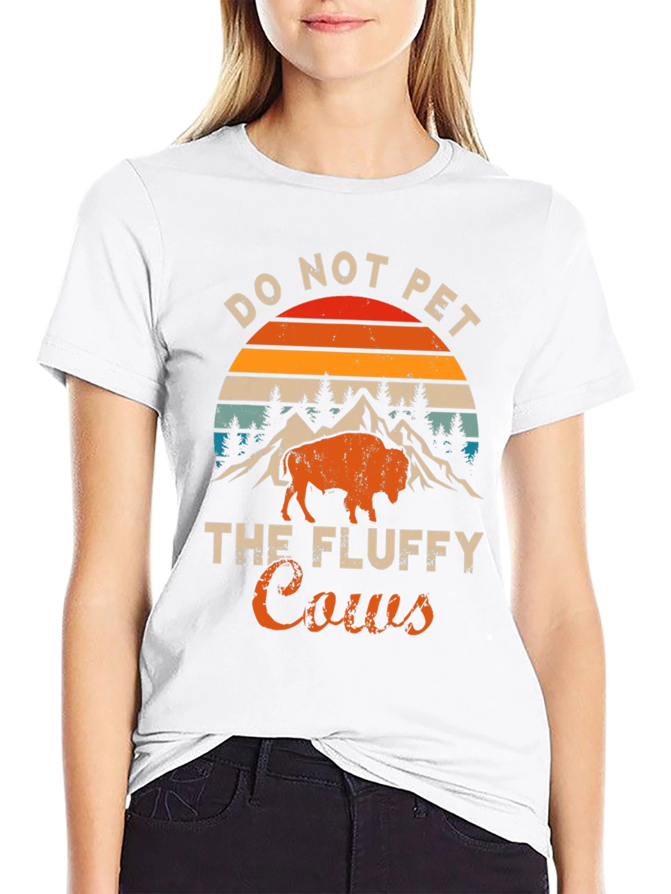 Do Not Pet the Fluffy Cows T-Shirt