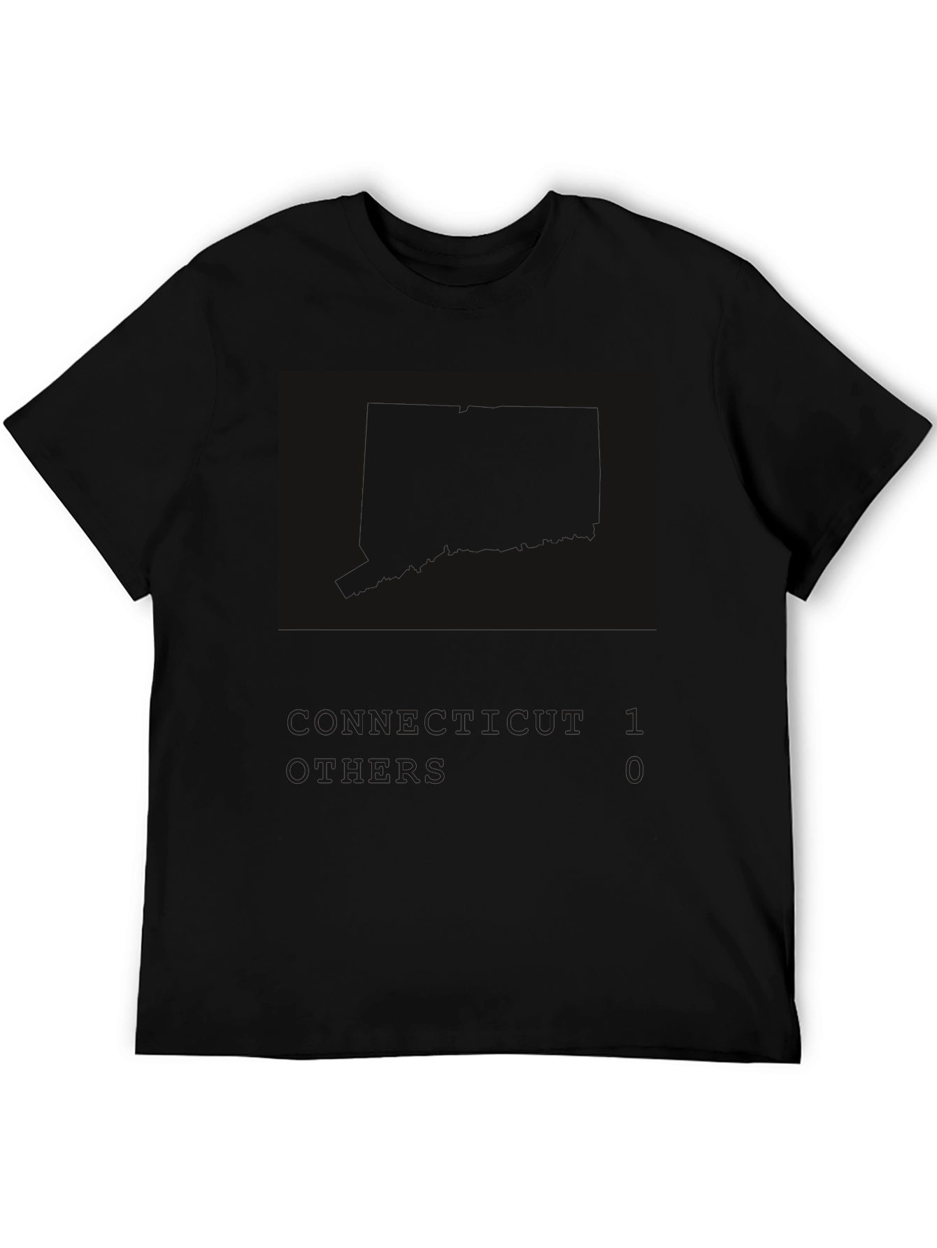 Mens Black Graphic T-Shirt