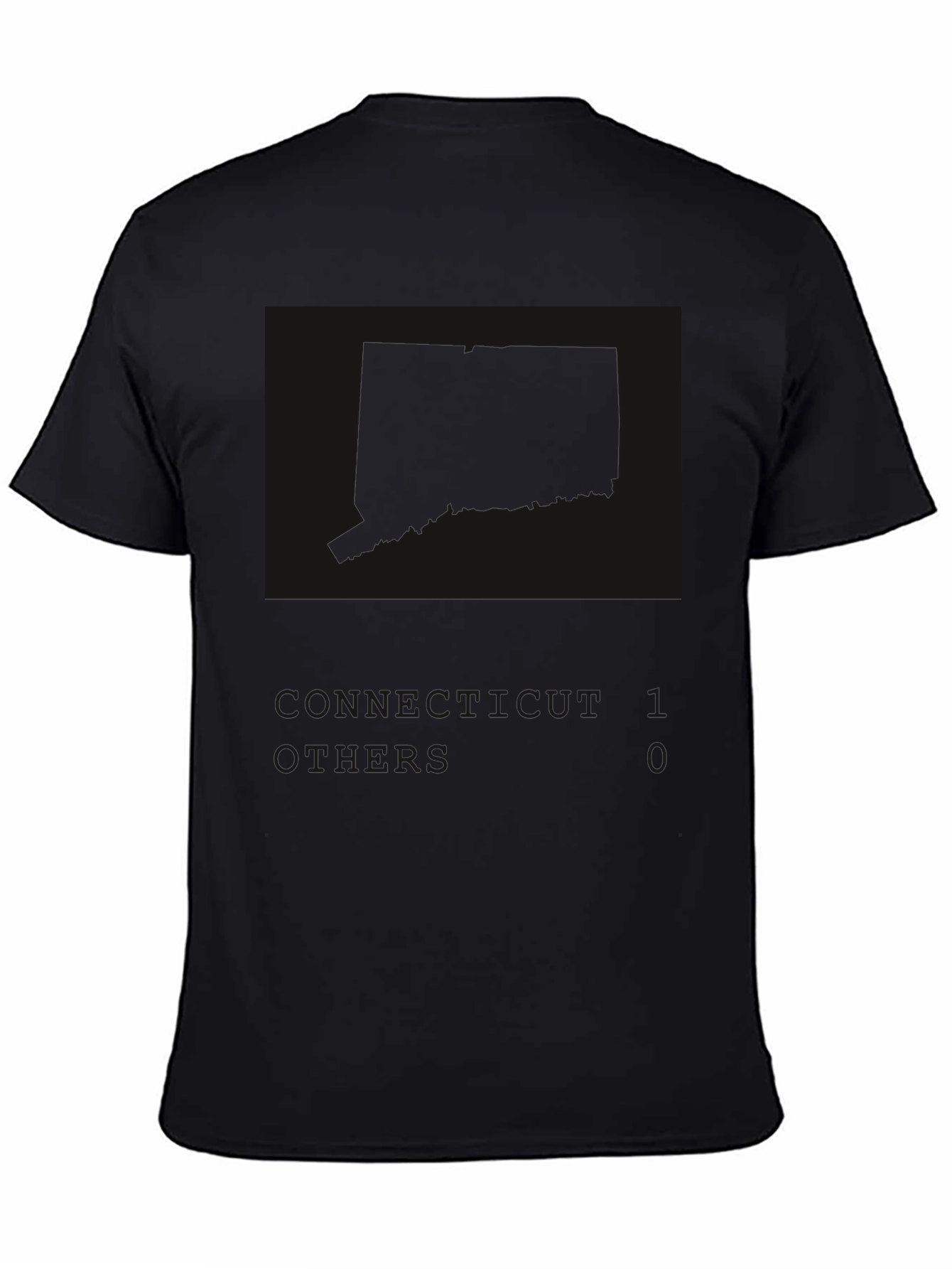 Mens Black Graphic T-Shirt