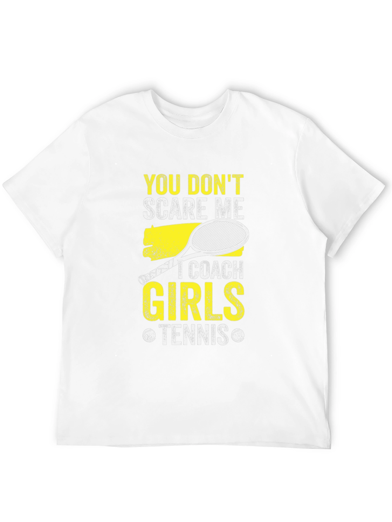 Girls Tennis Coach T-Shirt - Funny Graphic Tee