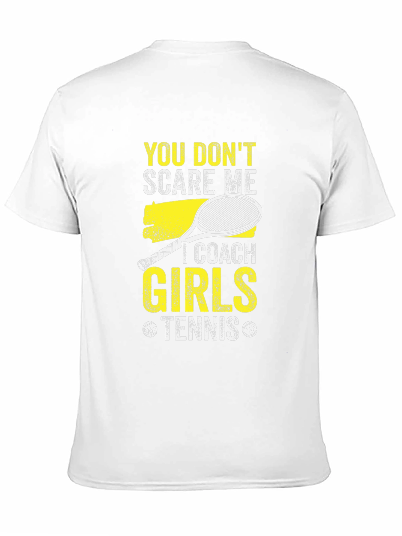 Girls Tennis Coach T-Shirt - Funny Graphic Tee