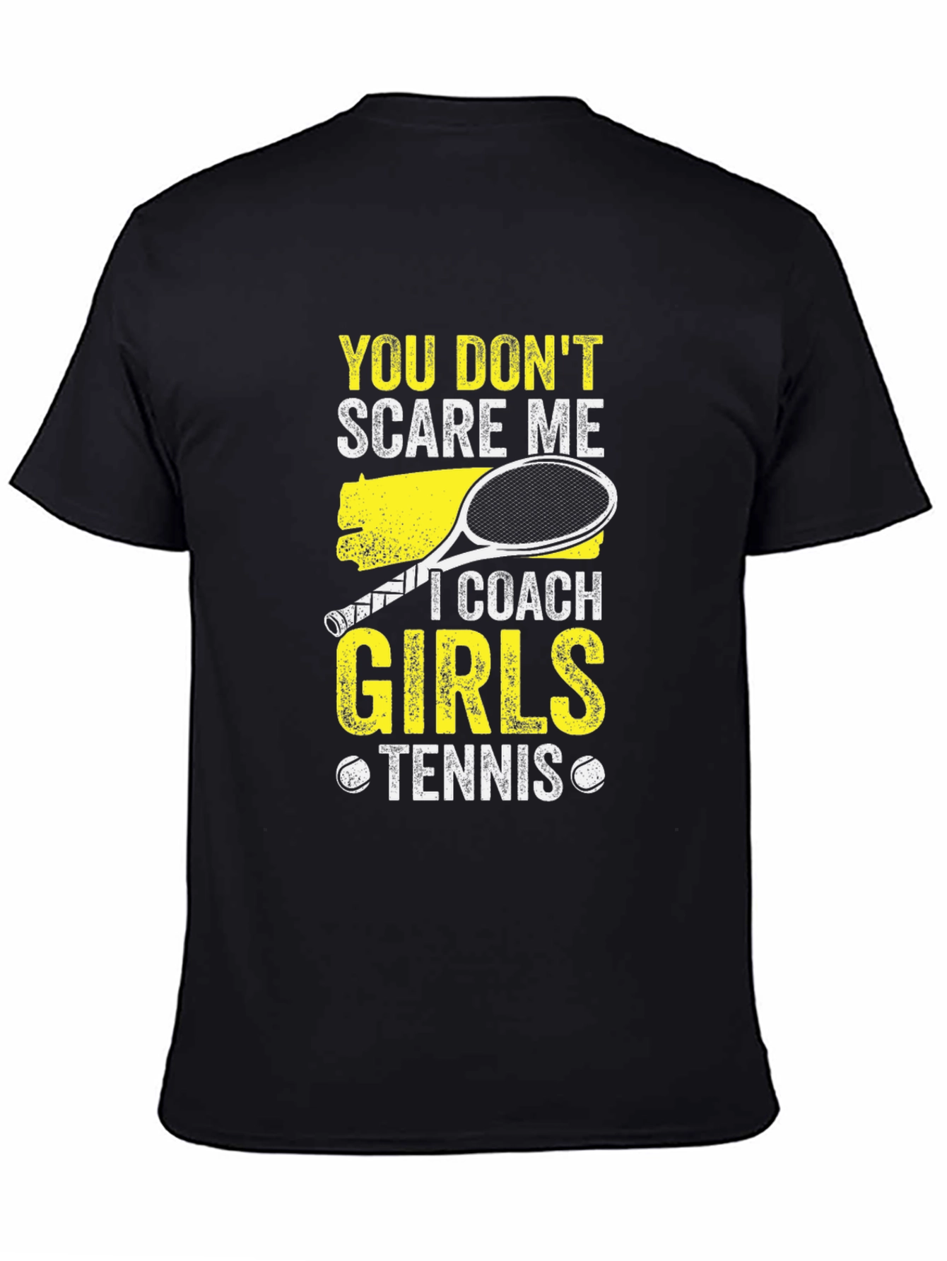 Girls Tennis Coach T-Shirt - Funny Graphic Tee