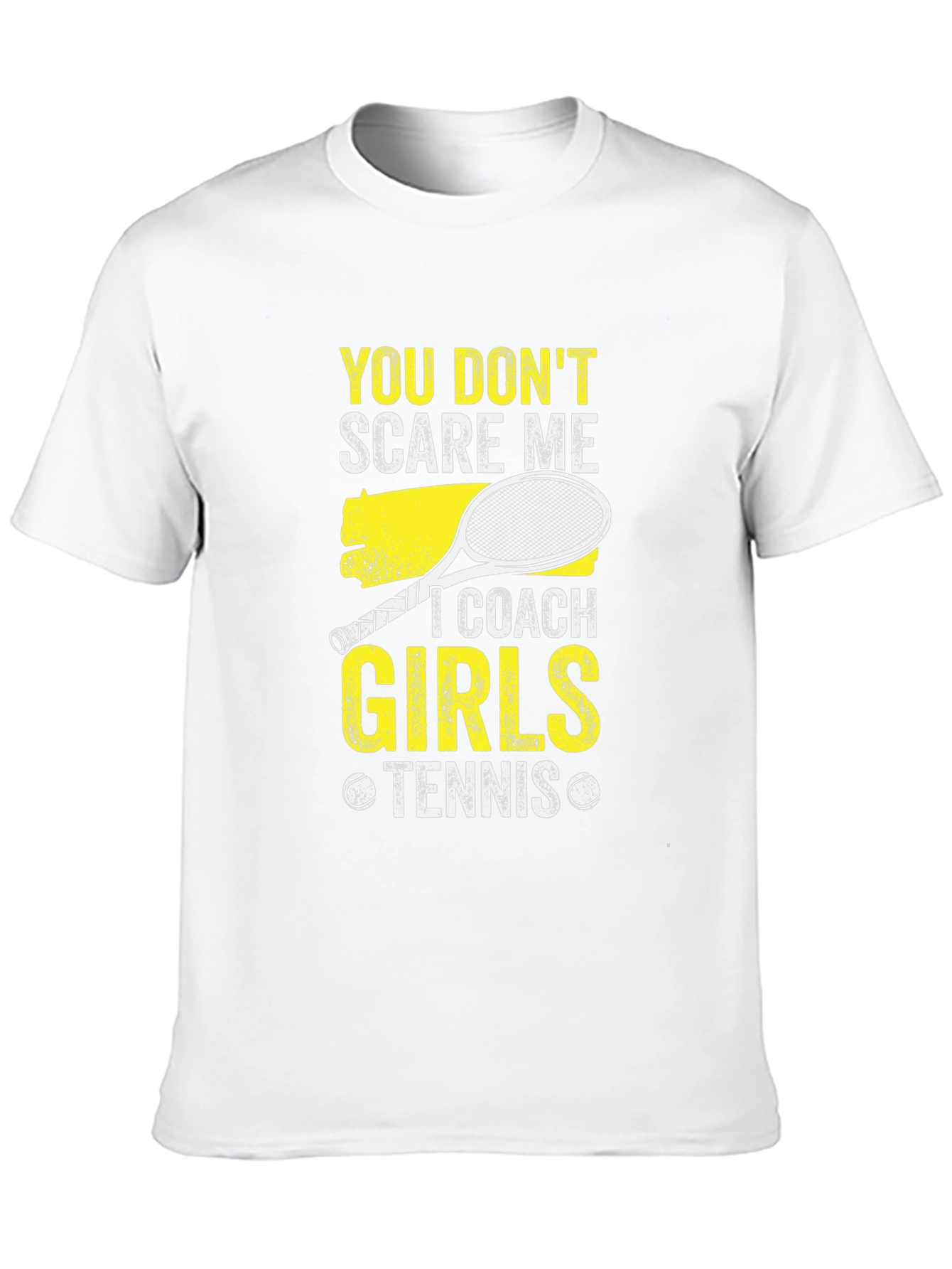 Girls Tennis Coach T-Shirt - Funny Graphic Tee