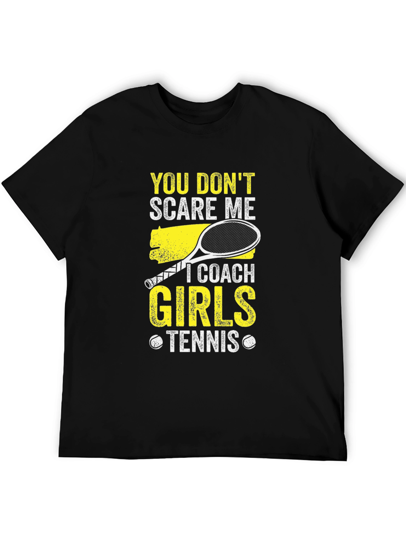 Girls Tennis Coach T-Shirt - Funny Graphic Tee