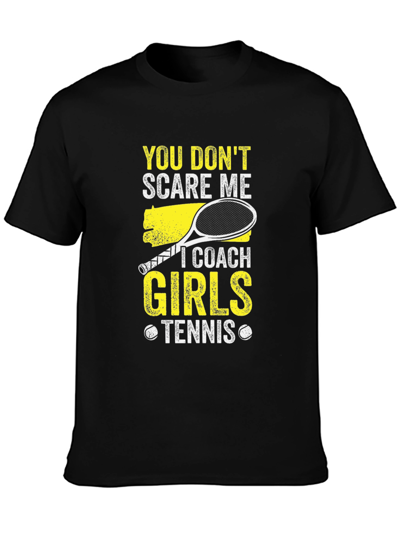 Girls Tennis Coach T-Shirt - Funny Graphic Tee