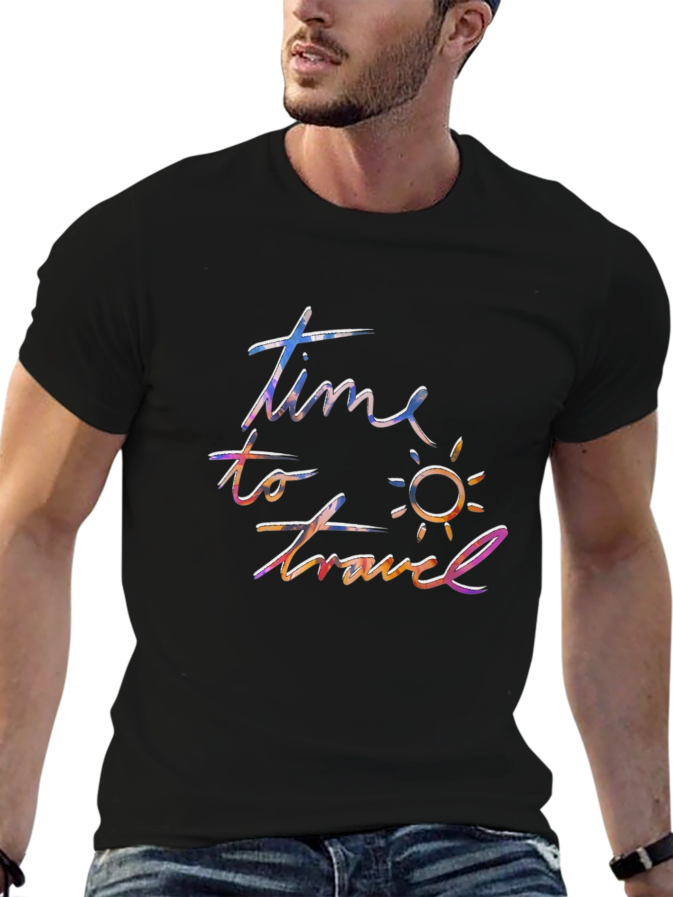 Time to Travel Graphic T-Shirt