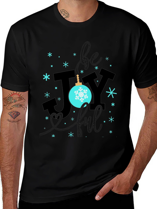 Be Joyful Black Graphic Tee